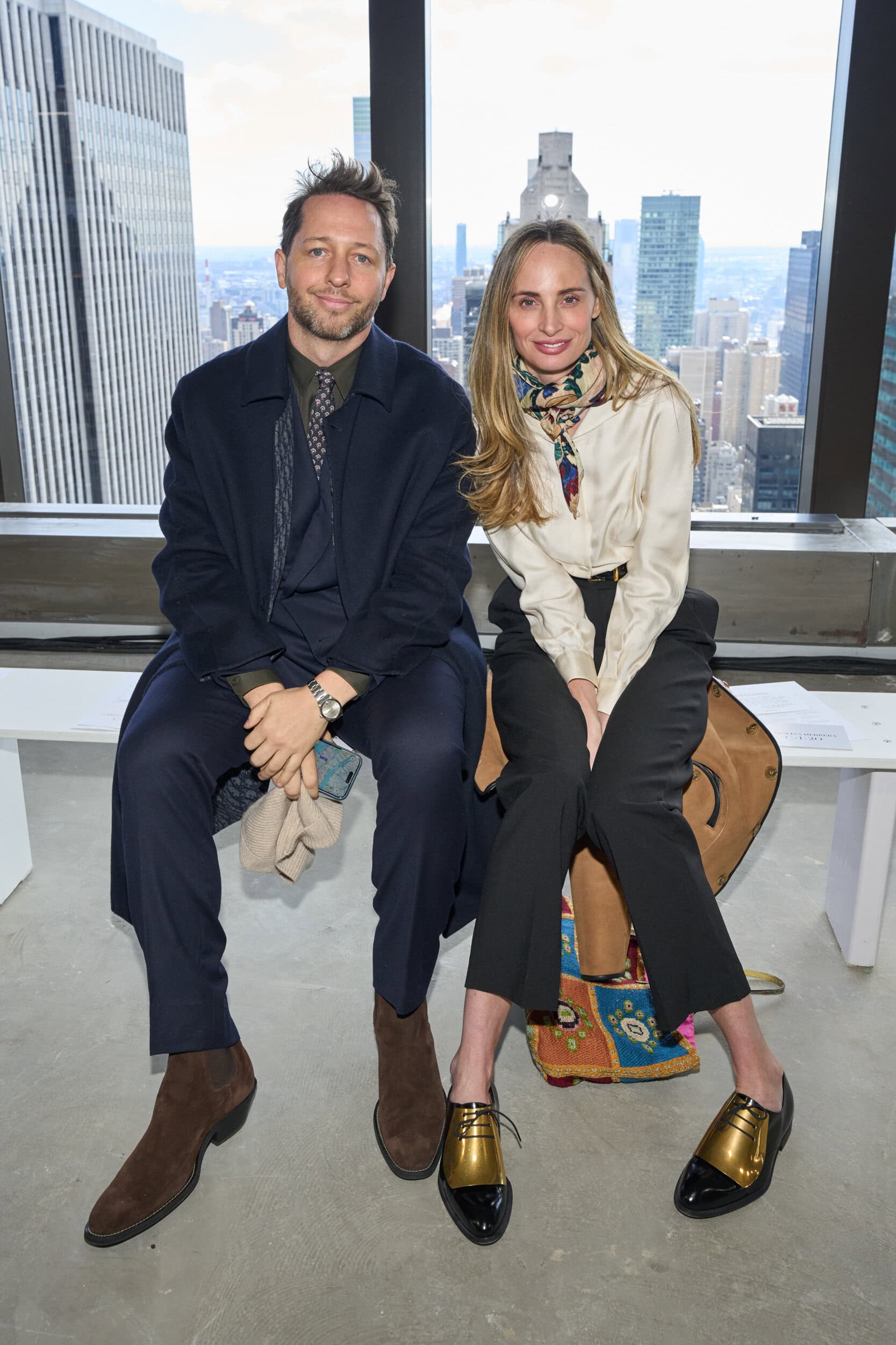 Carolina Herrera  Fall 2025 Fashion Show Front Row