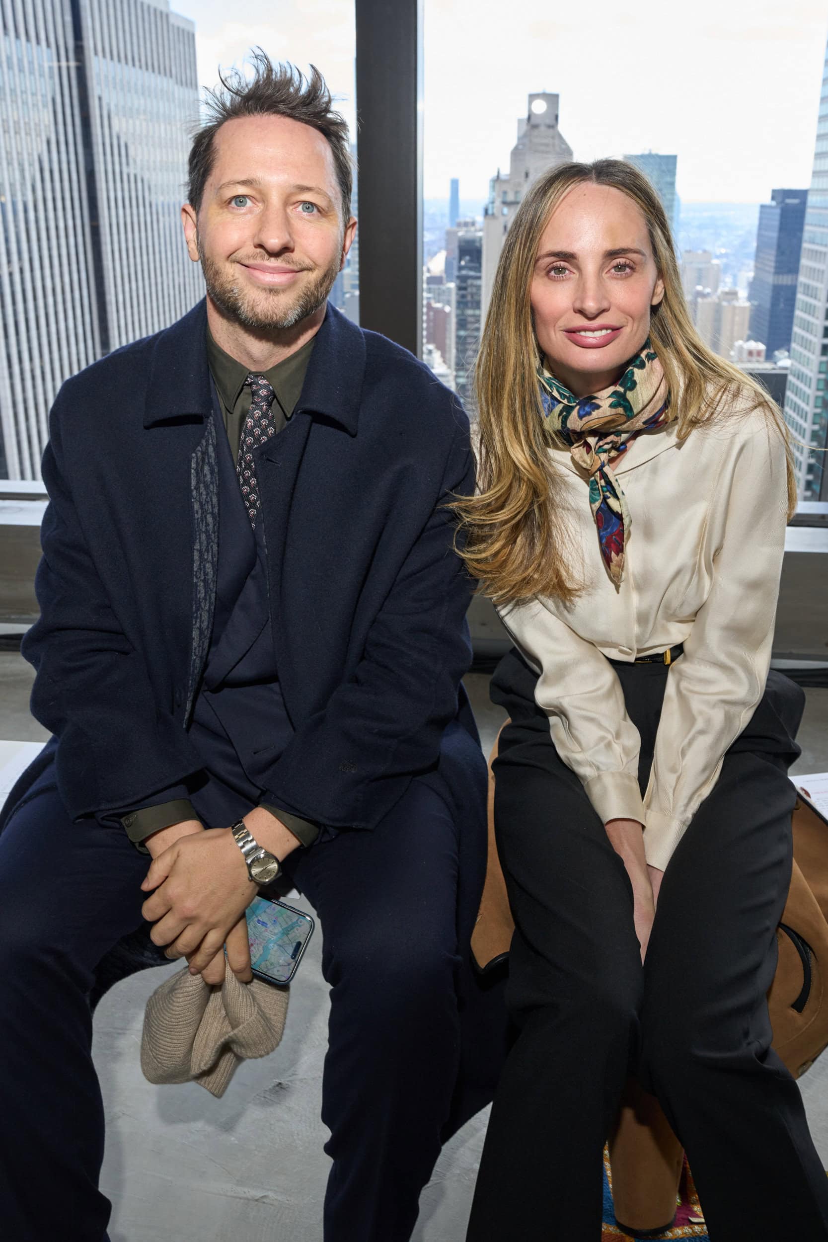 Carolina Herrera  Fall 2025 Fashion Show Front Row