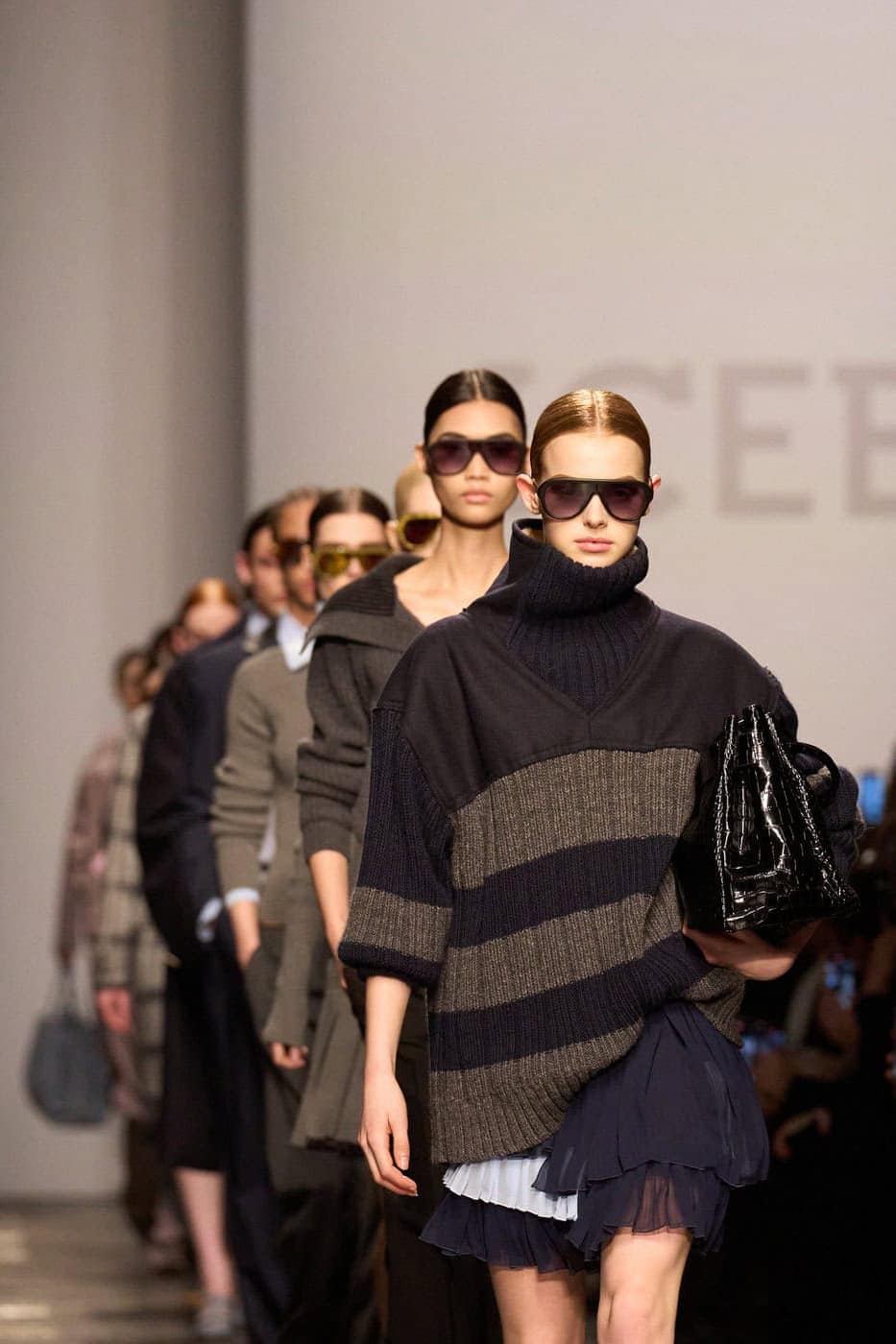 Iceberg Fall 2025 Fashion Show Atmosphere