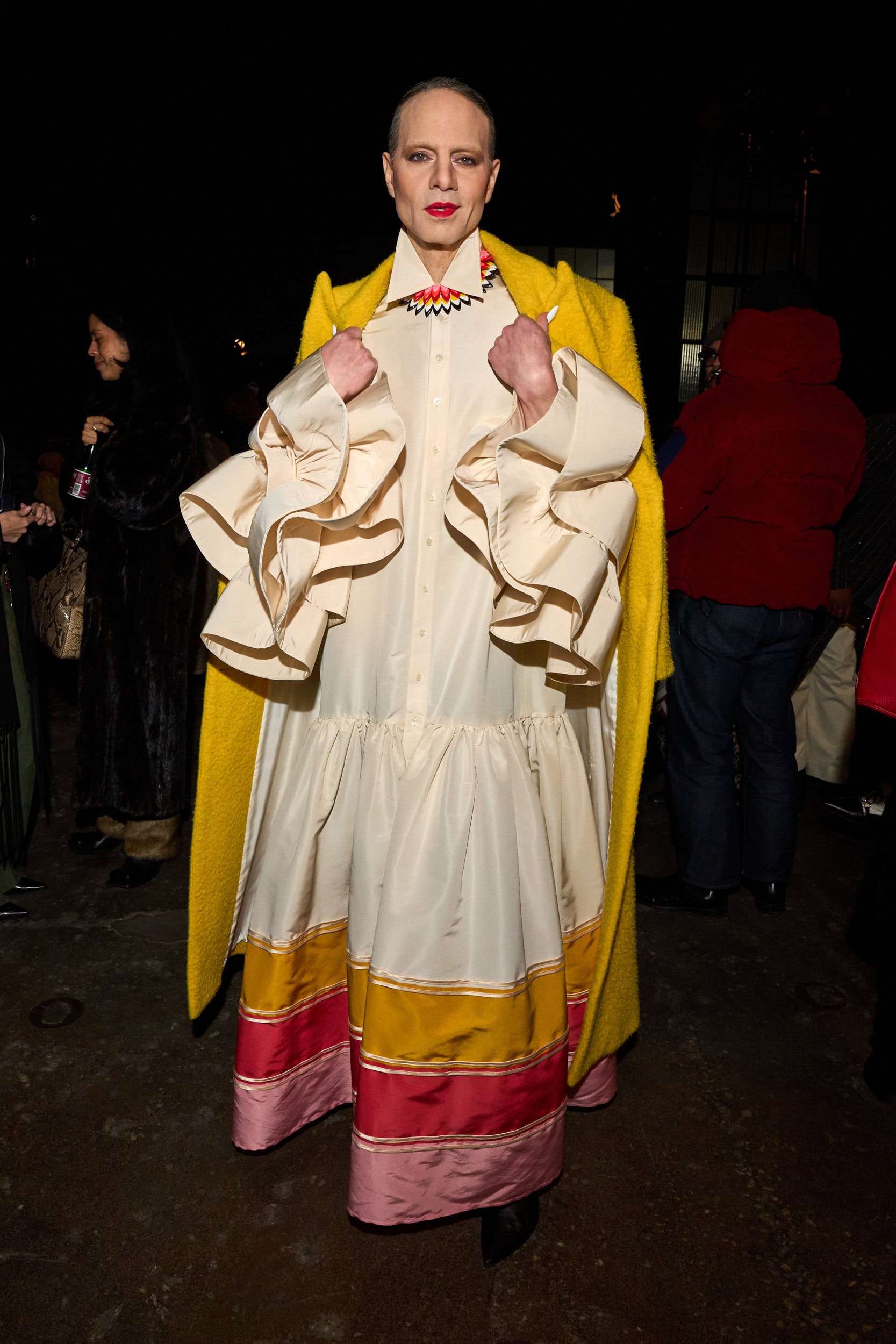 Christopher John Rogers  Fall 2025 Fashion Show Front Row