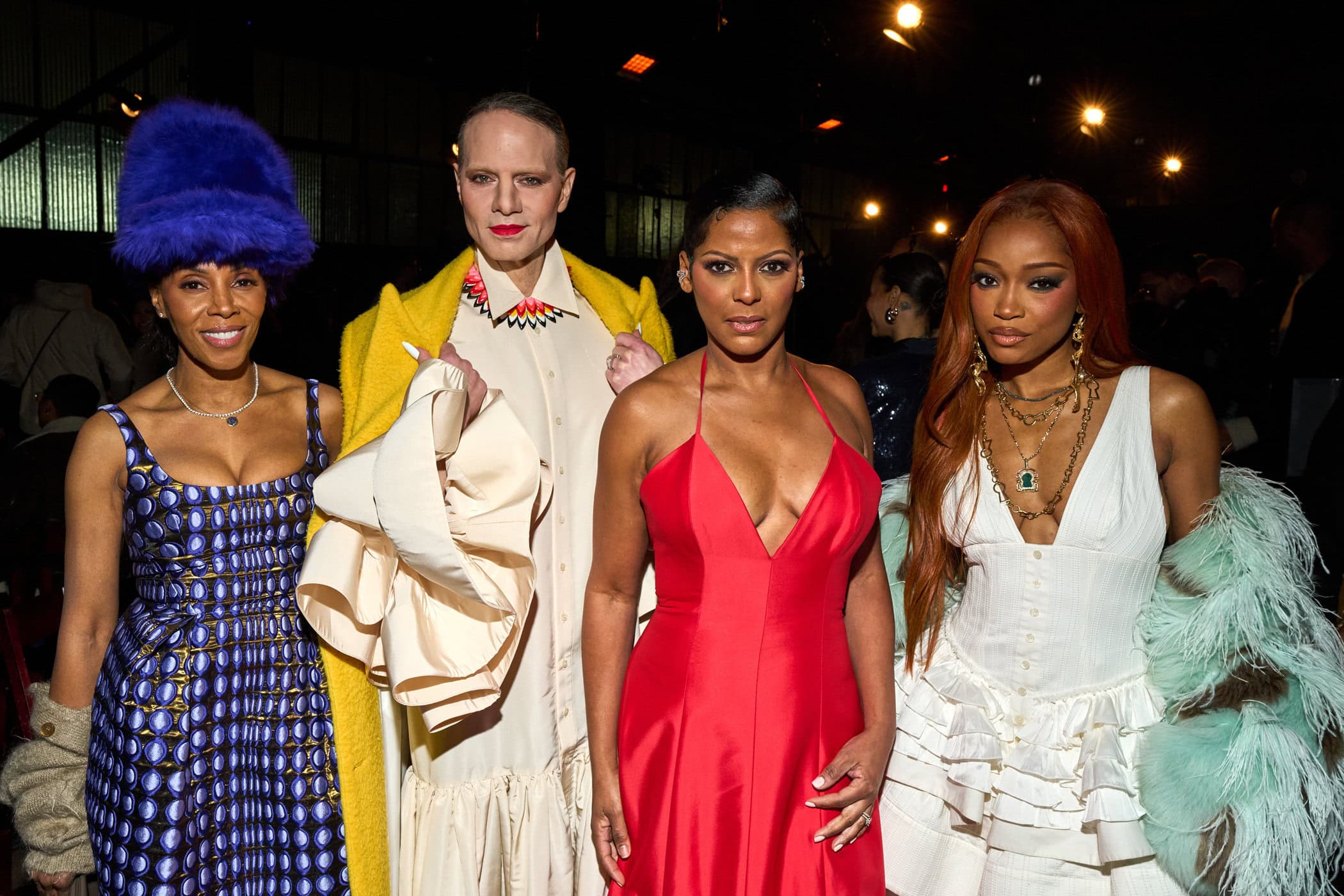 Christopher John Rogers  Fall 2025 Fashion Show Front Row