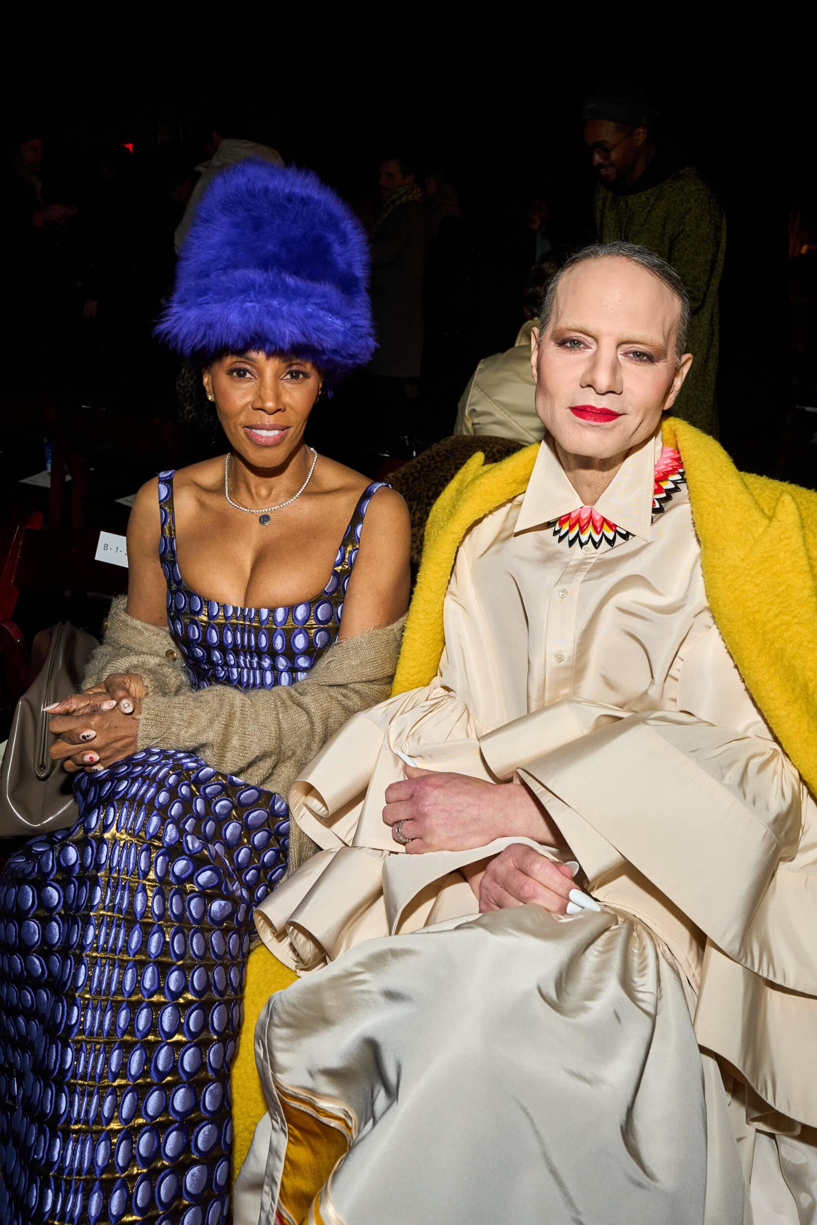 Christopher John Rogers  Fall 2025 Fashion Show Front Row