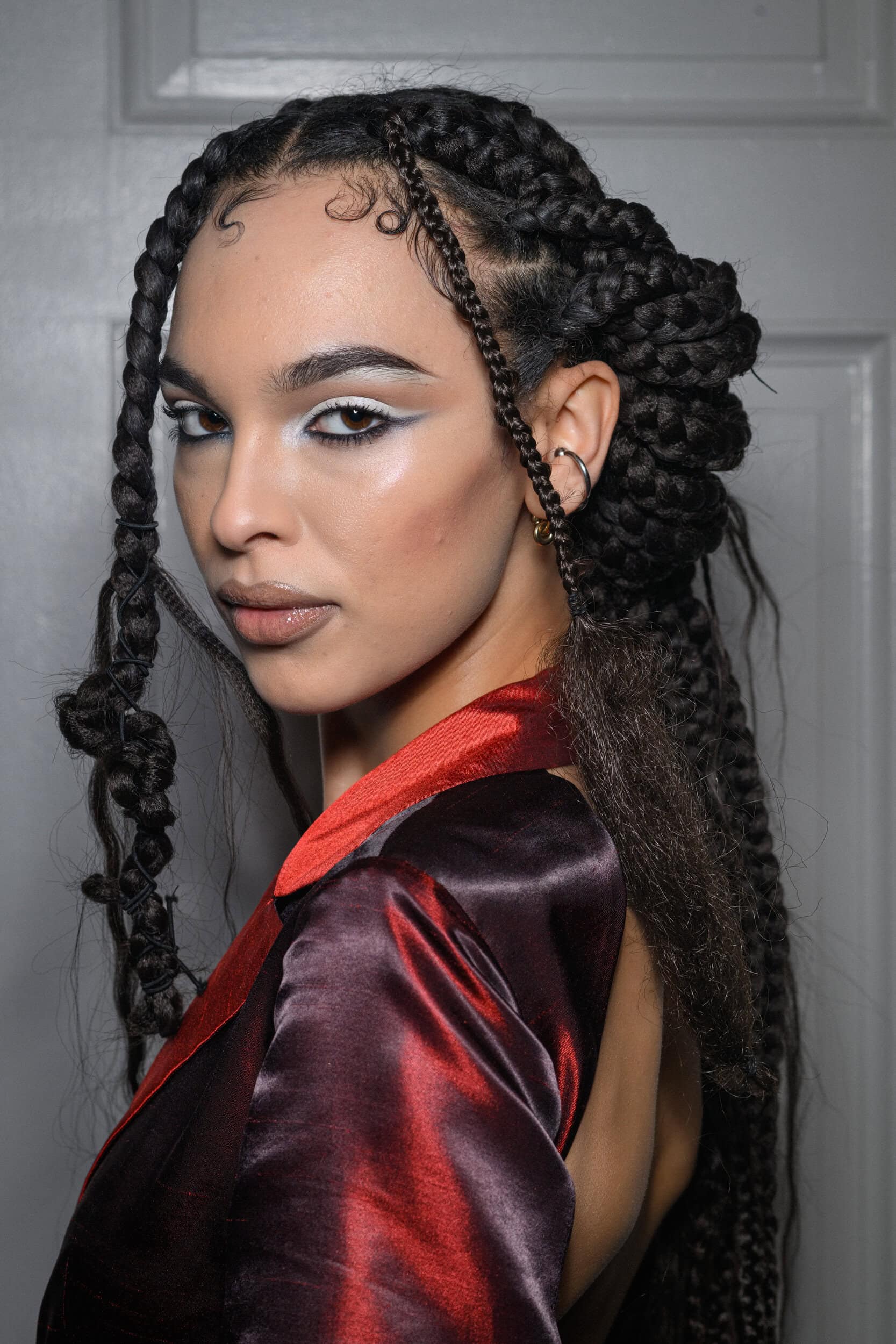 Kim Shui  Fall 2025 Fashion Show Backstage