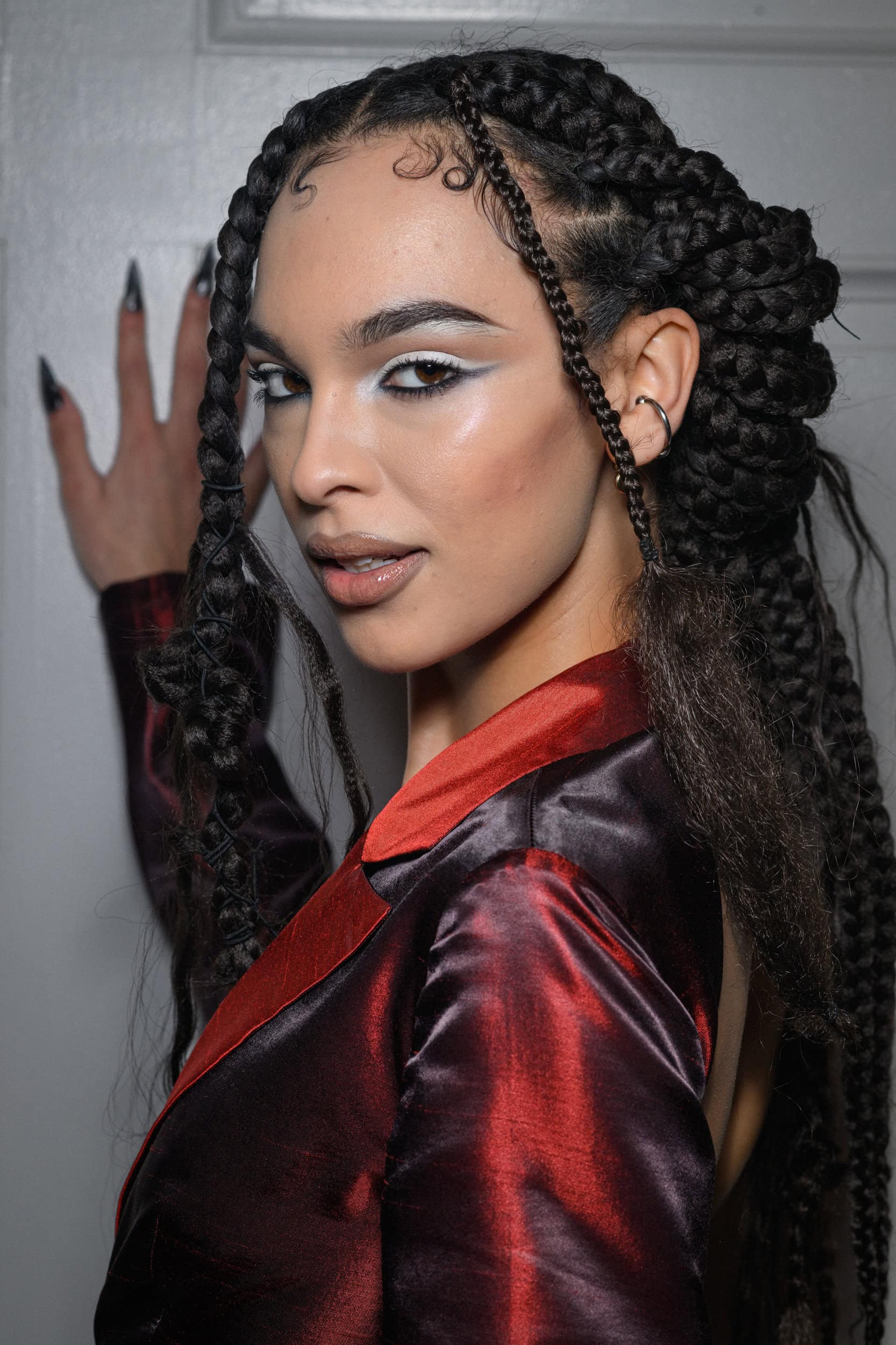 Kim Shui  Fall 2025 Fashion Show Backstage