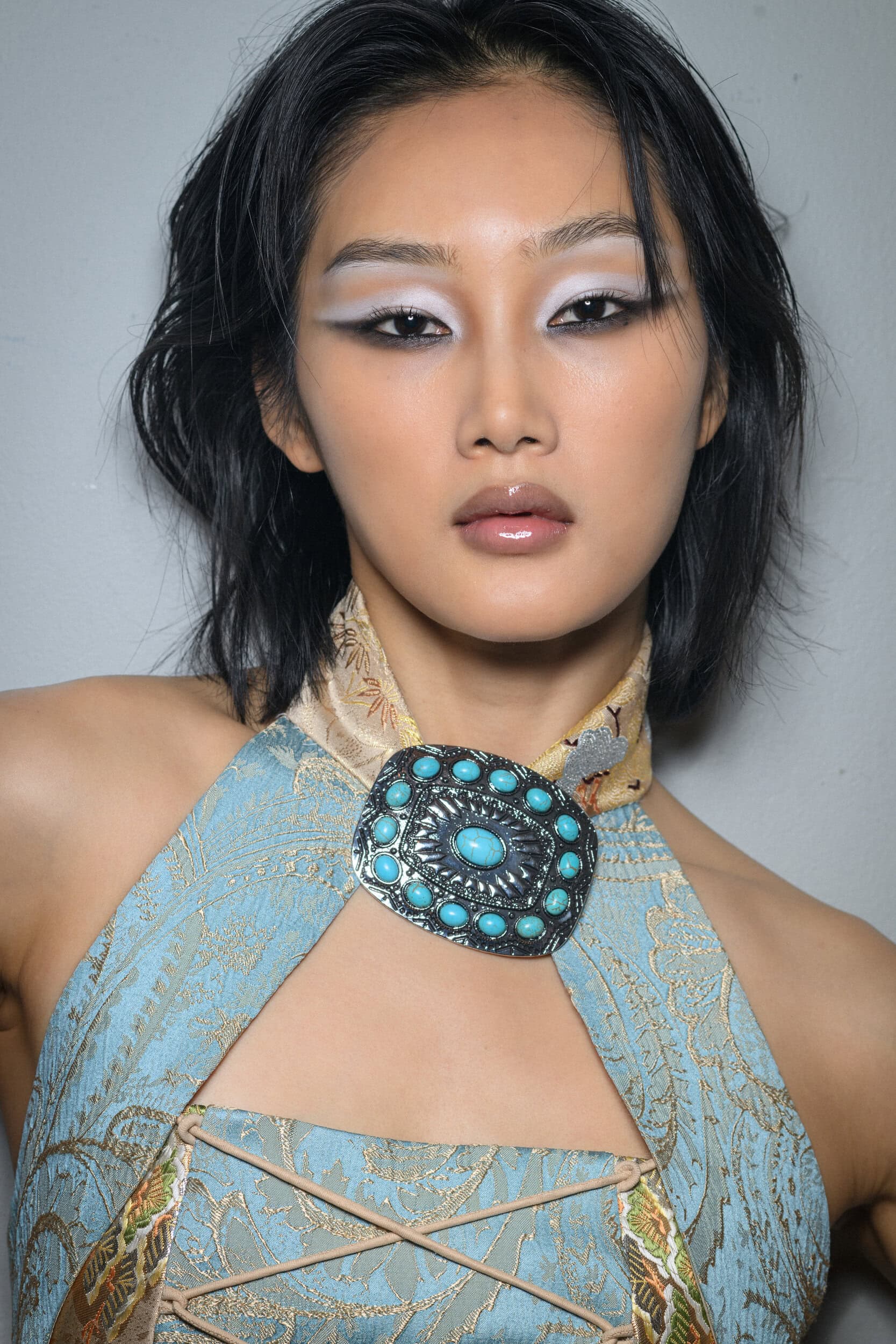 Kim Shui  Fall 2025 Fashion Show Backstage