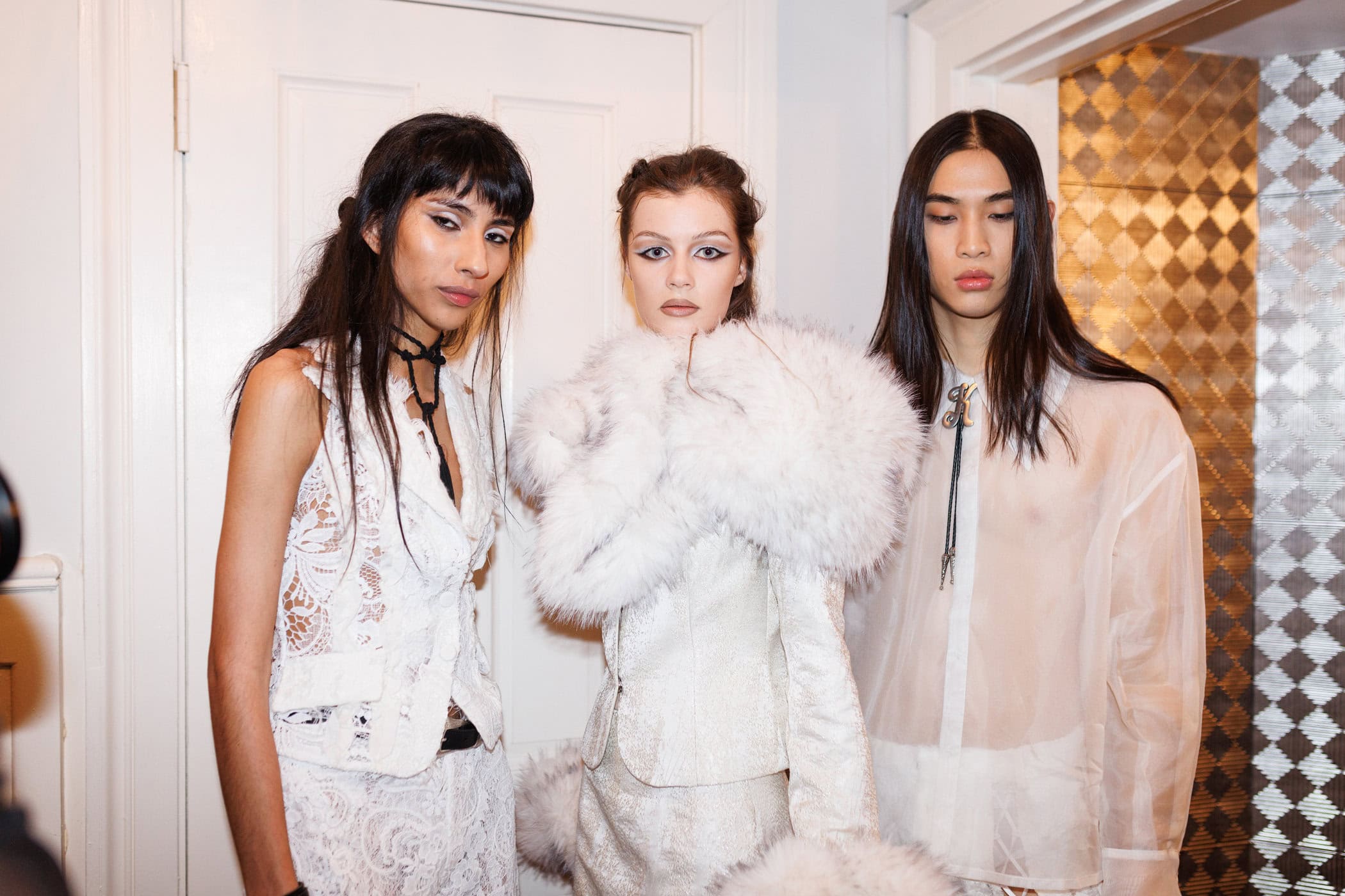 Kim Shui  Fall 2025 Fashion Show Backstage