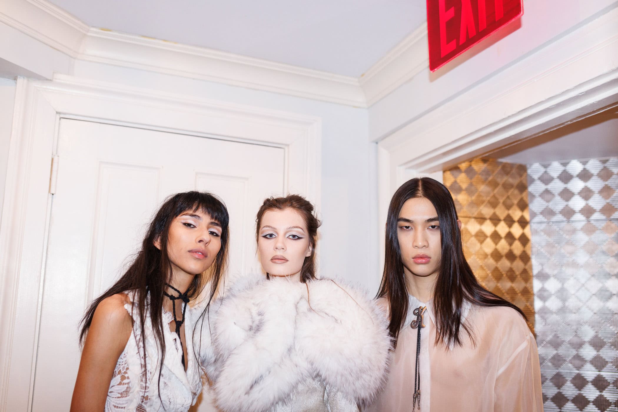 Kim Shui  Fall 2025 Fashion Show Backstage