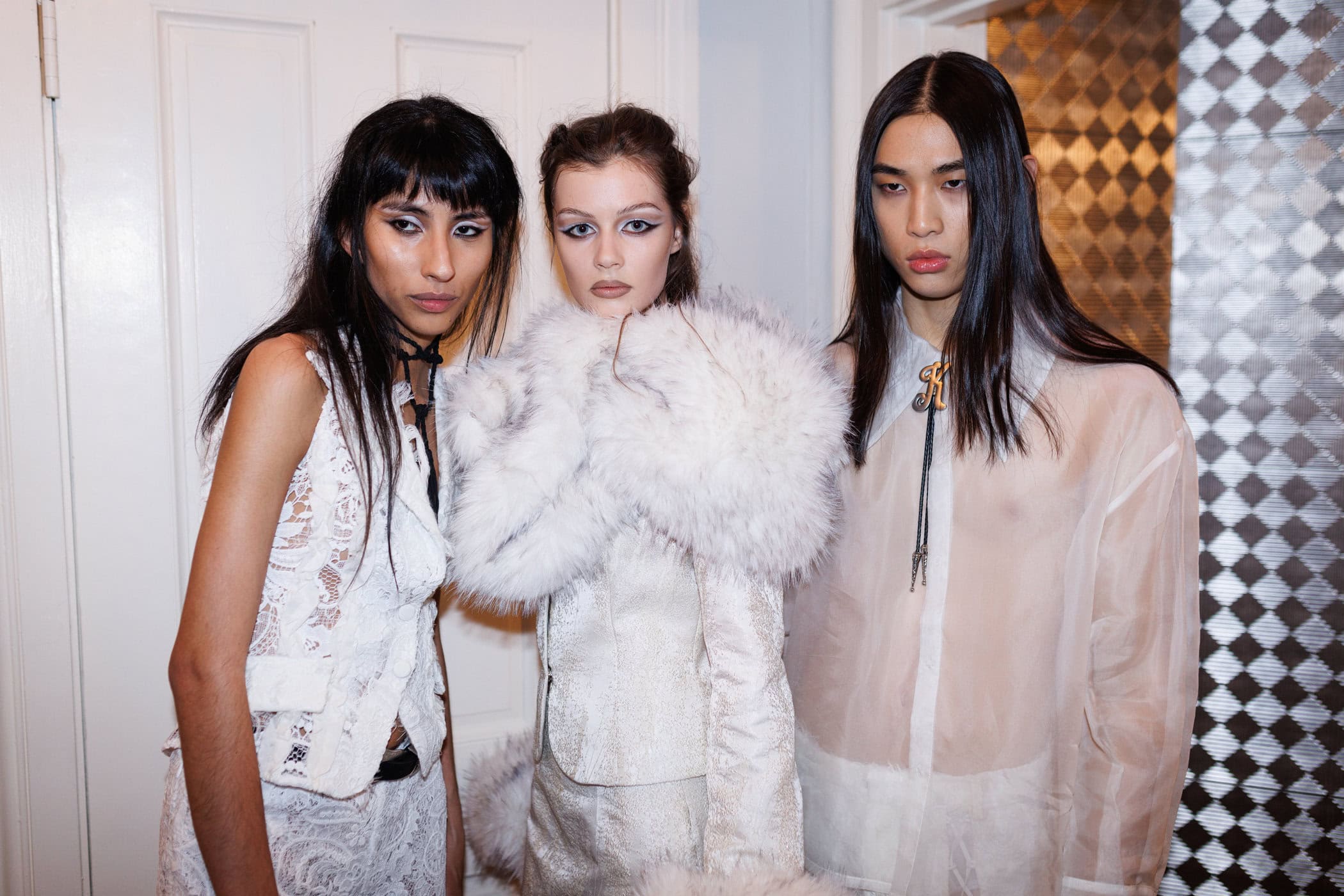 Kim Shui  Fall 2025 Fashion Show Backstage