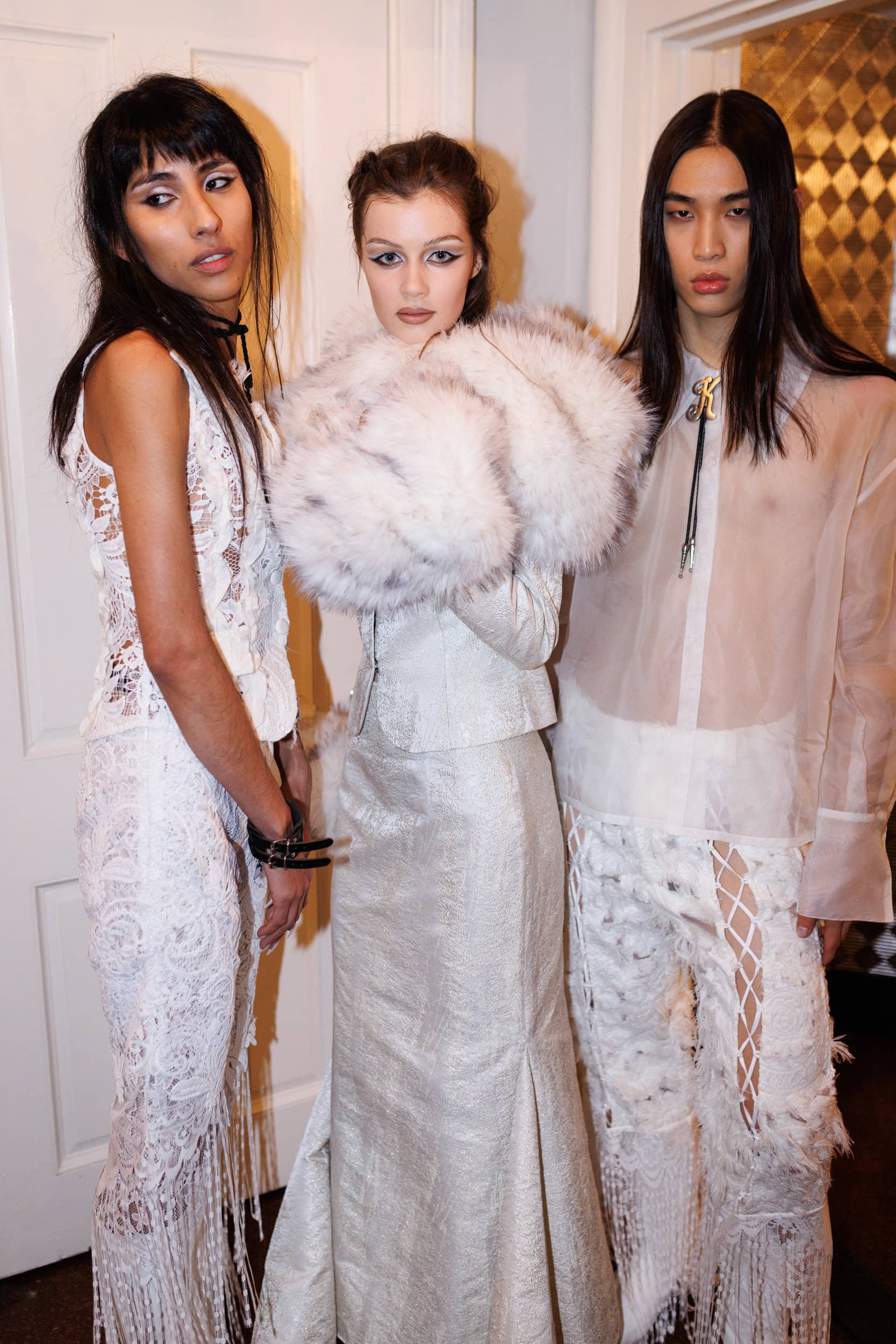 Kim Shui  Fall 2025 Fashion Show Backstage