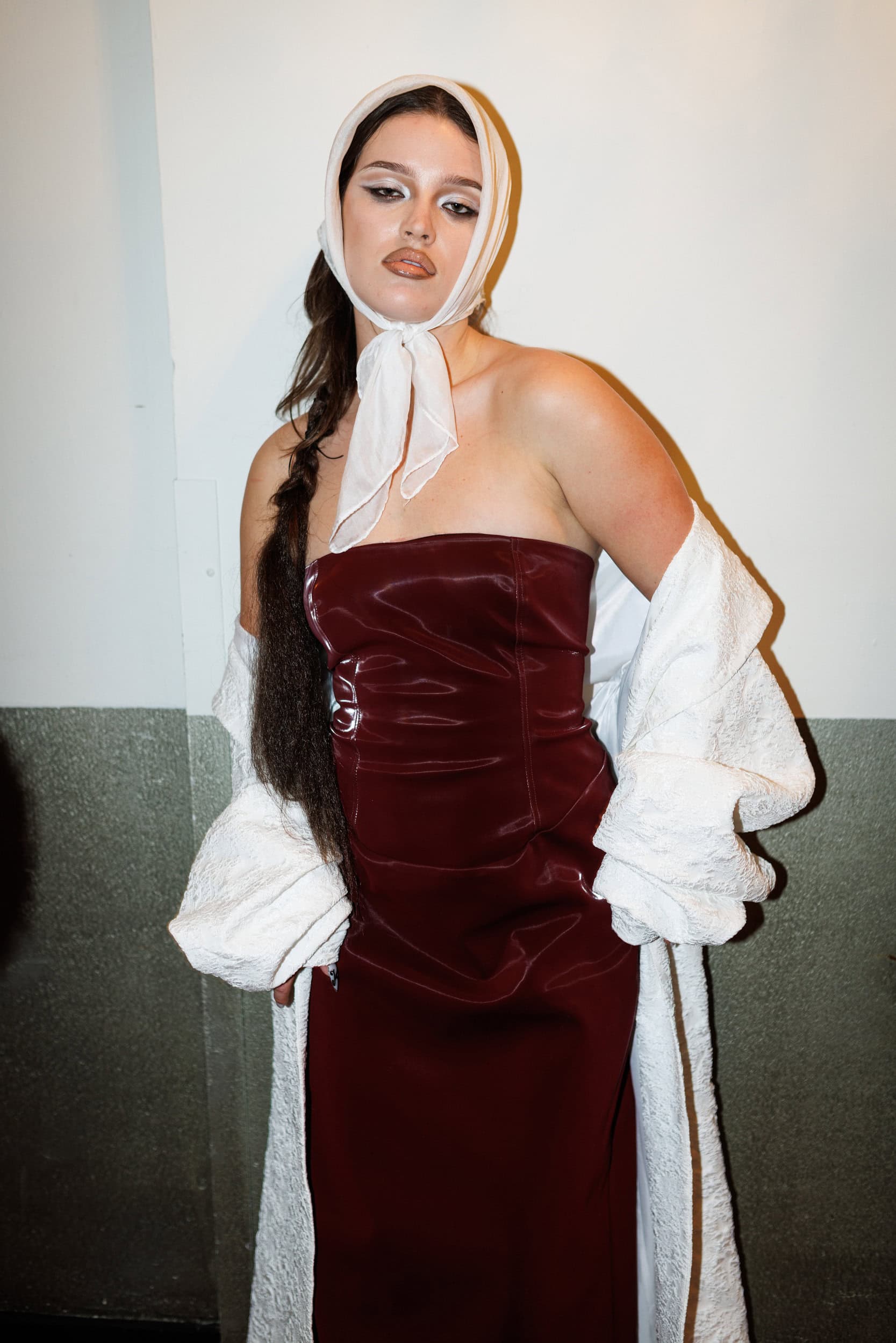 Kim Shui  Fall 2025 Fashion Show Backstage