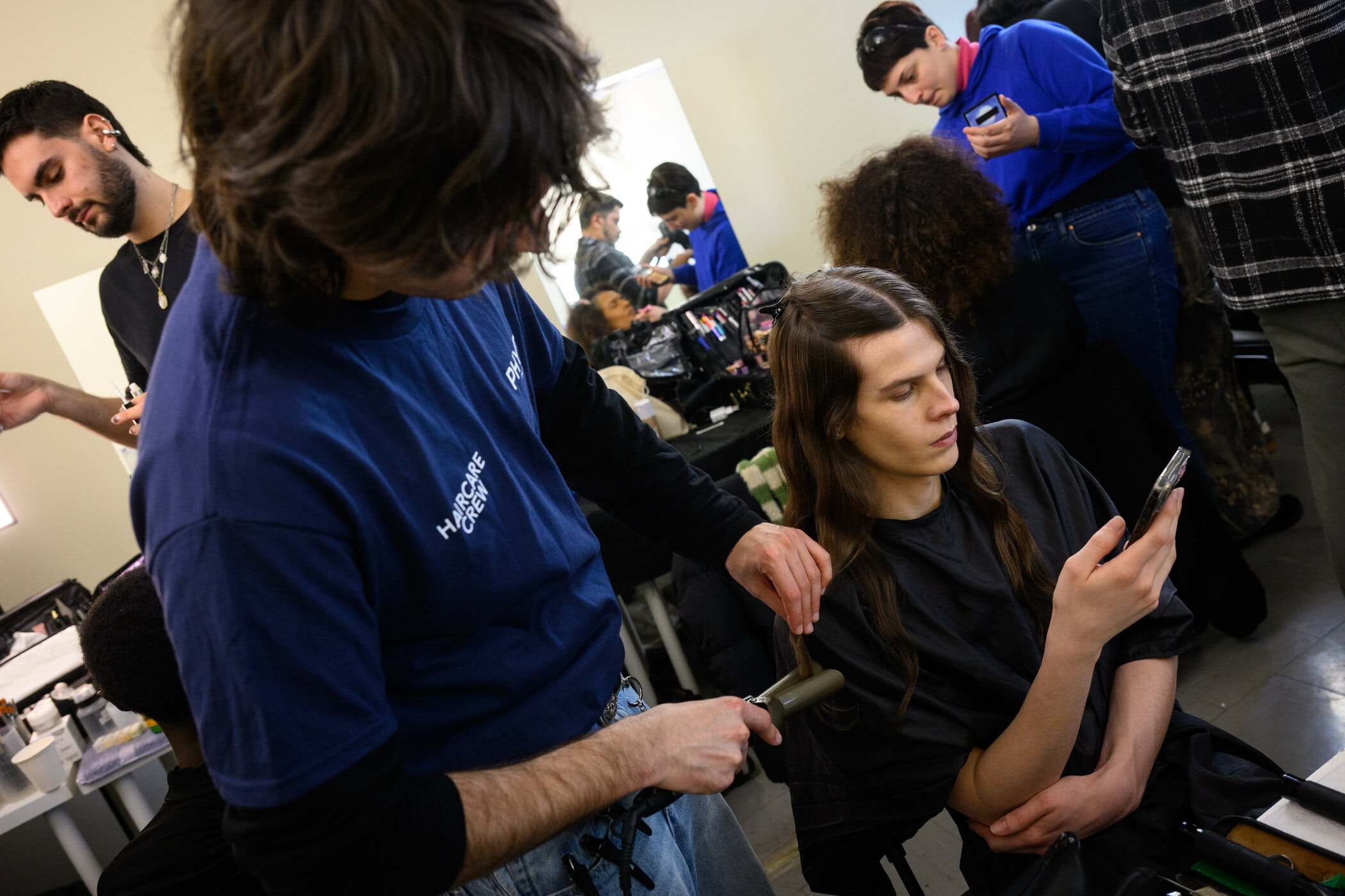 Marco Rambaldi Fall 2025 Fashion Show Backstage