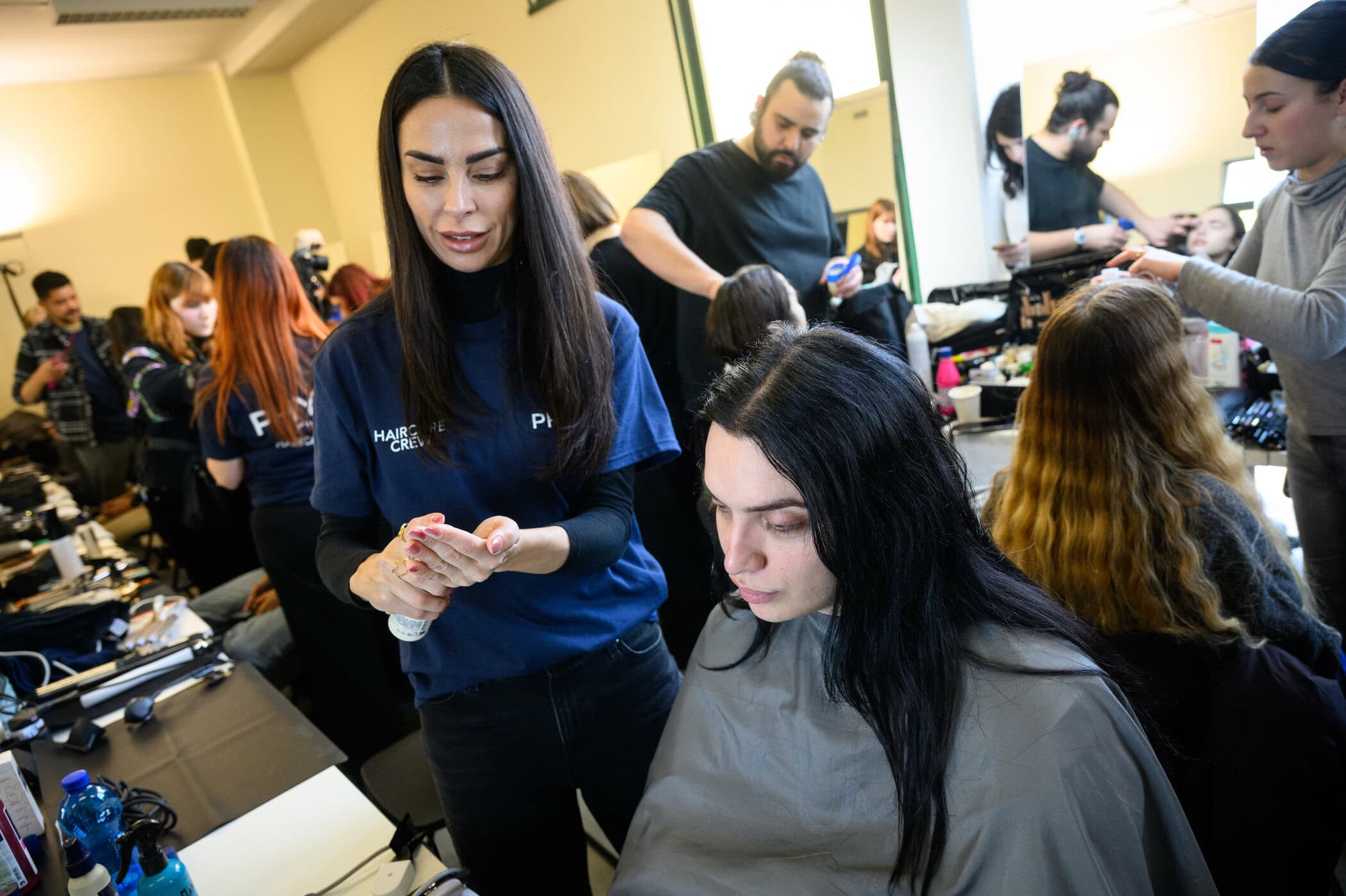 Marco Rambaldi Fall 2025 Fashion Show Backstage