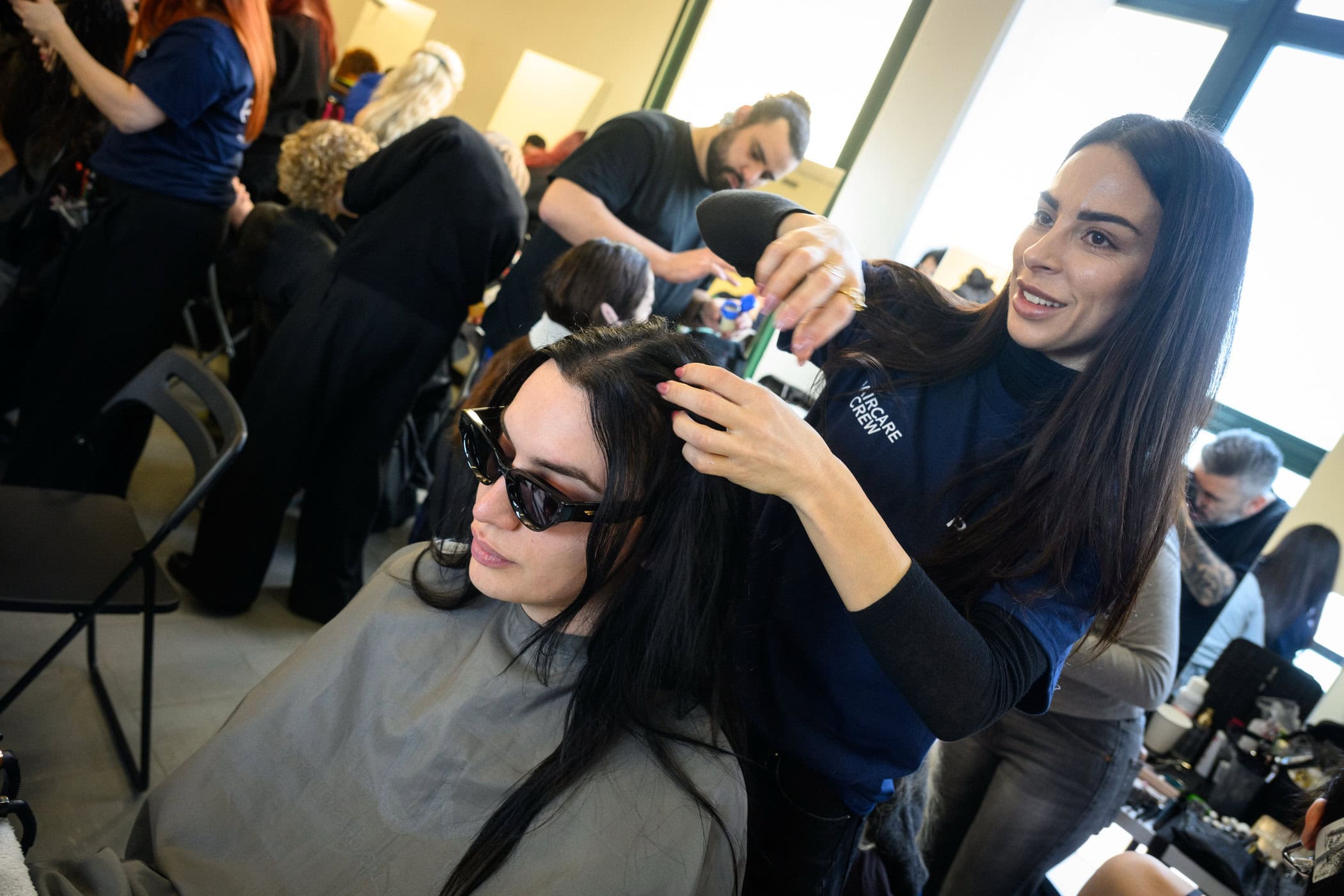 Marco Rambaldi Fall 2025 Fashion Show Backstage