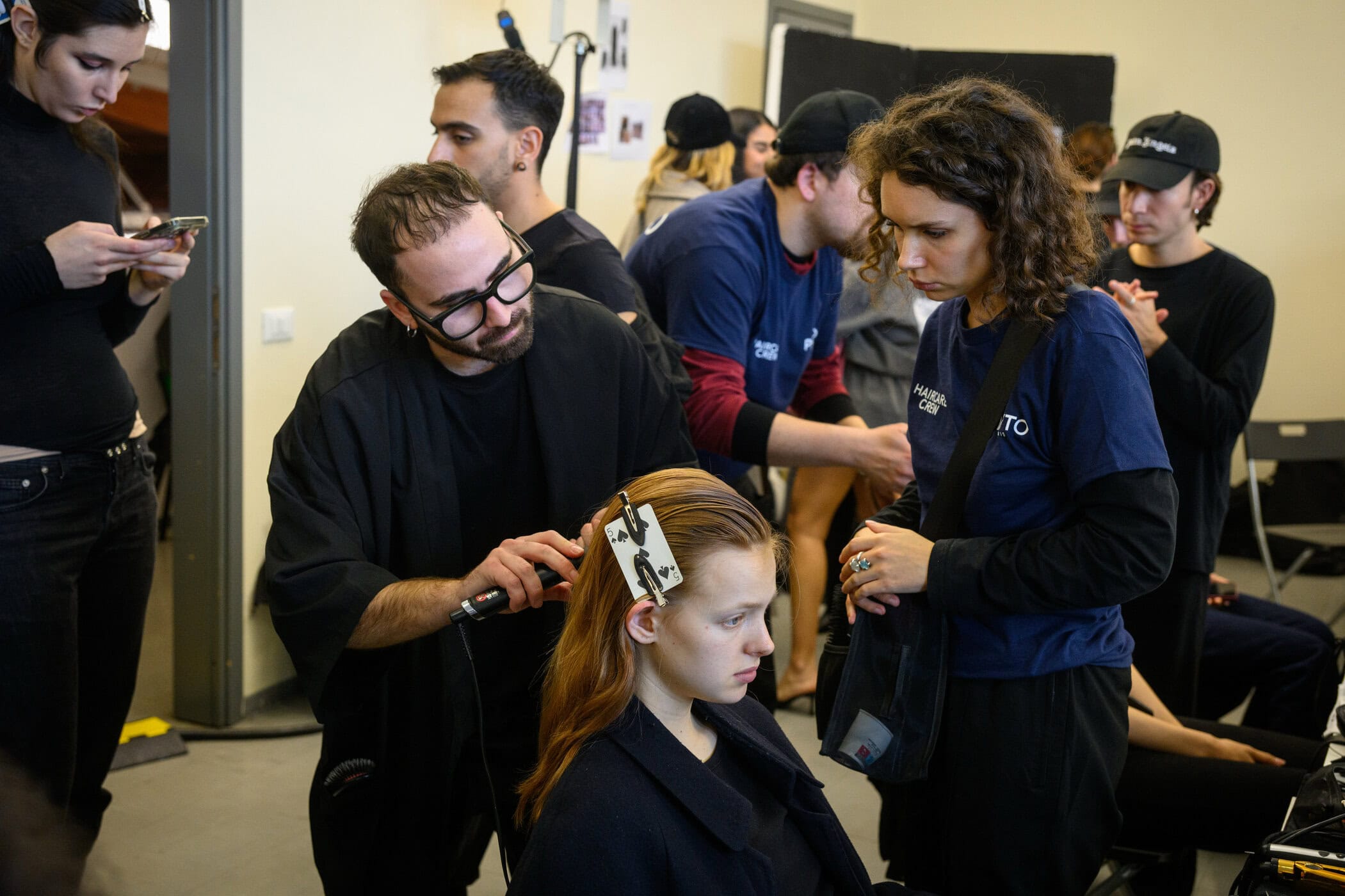 Marco Rambaldi Fall 2025 Fashion Show Backstage