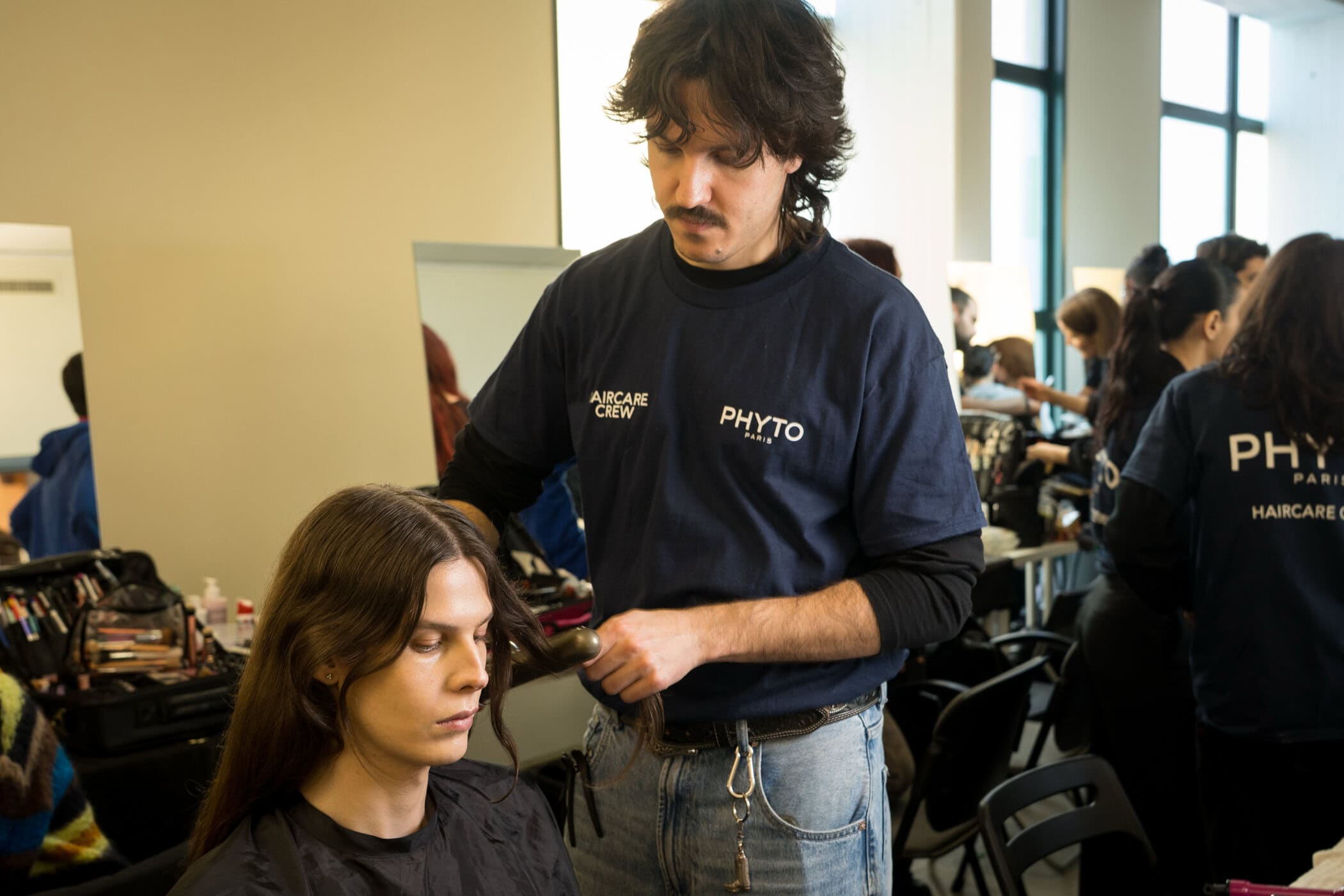 Marco Rambaldi Fall 2025 Fashion Show Backstage