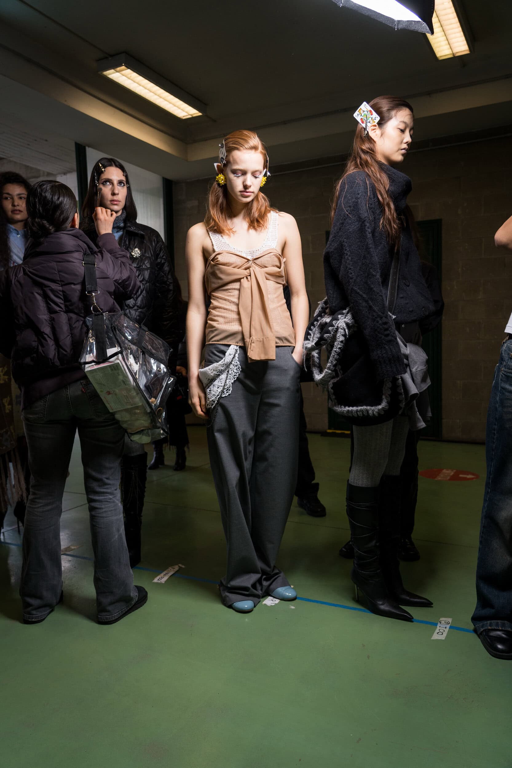 Marco Rambaldi Fall 2025 Fashion Show Backstage