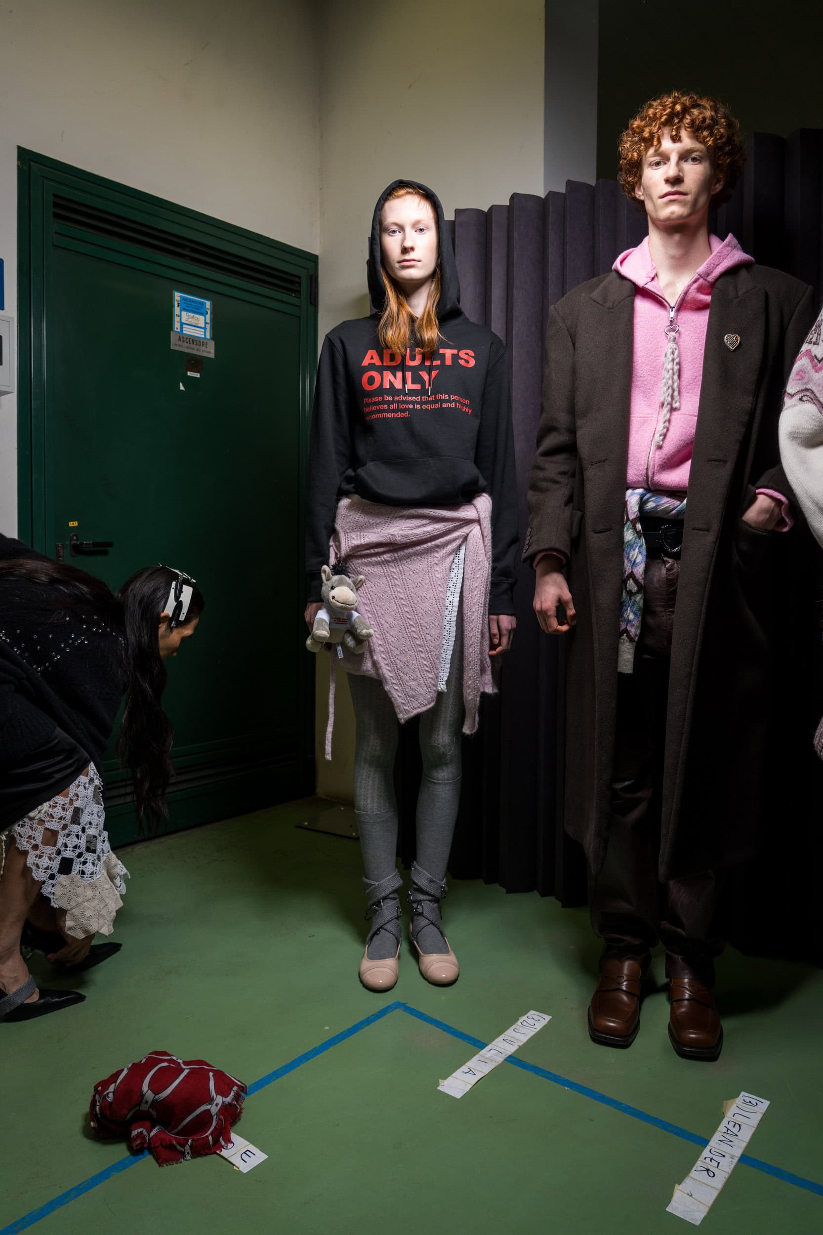 Marco Rambaldi Fall 2025 Fashion Show Backstage