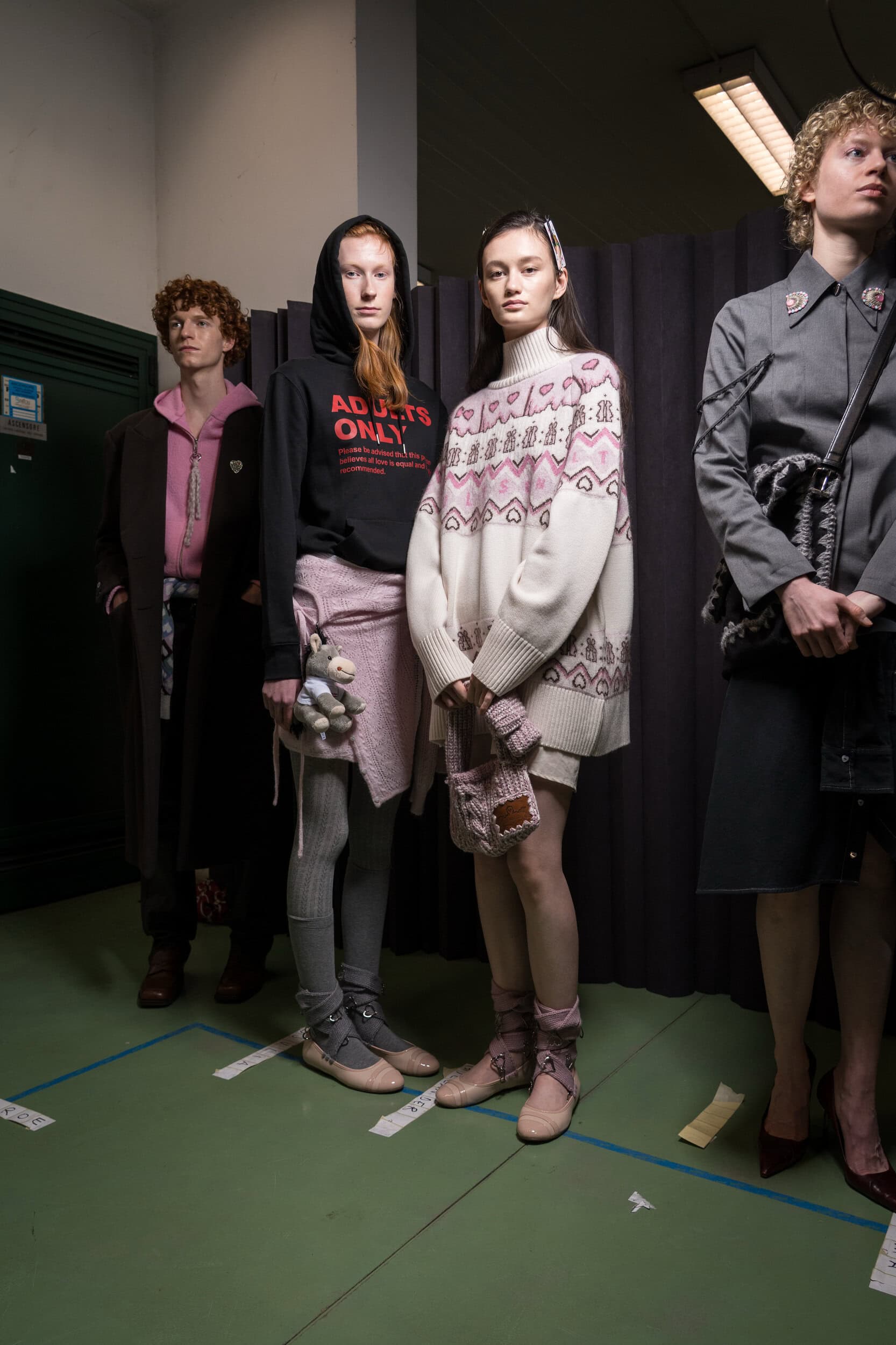 Marco Rambaldi Fall 2025 Fashion Show Backstage