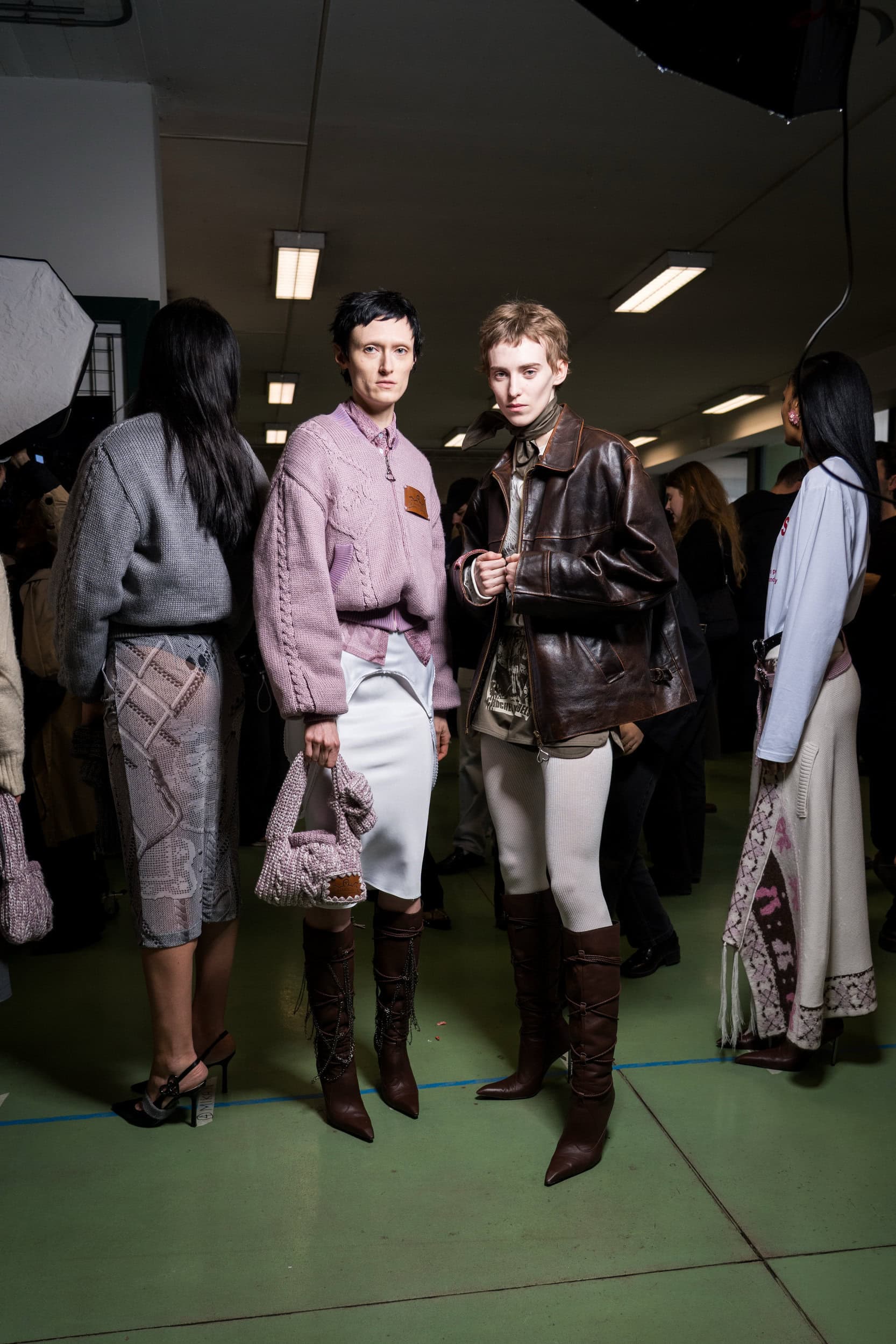 Marco Rambaldi Fall 2025 Fashion Show Backstage