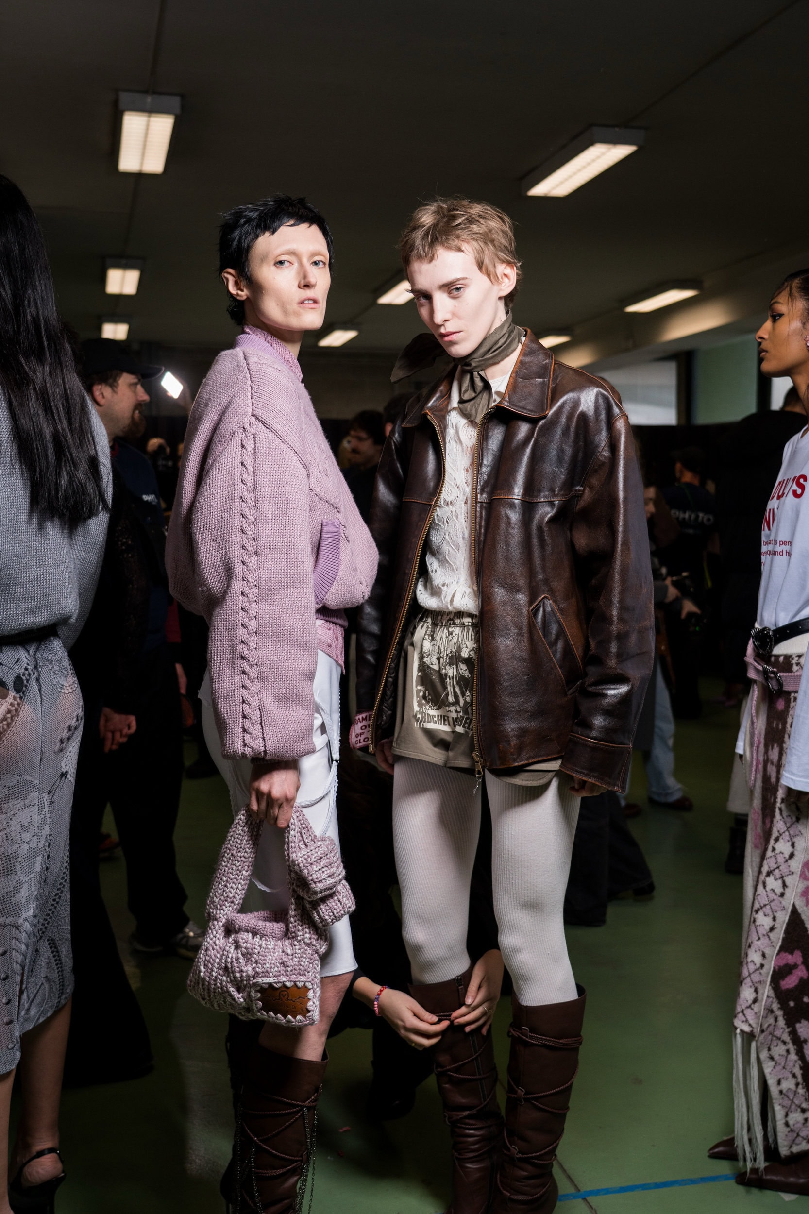 Marco Rambaldi Fall 2025 Fashion Show Backstage