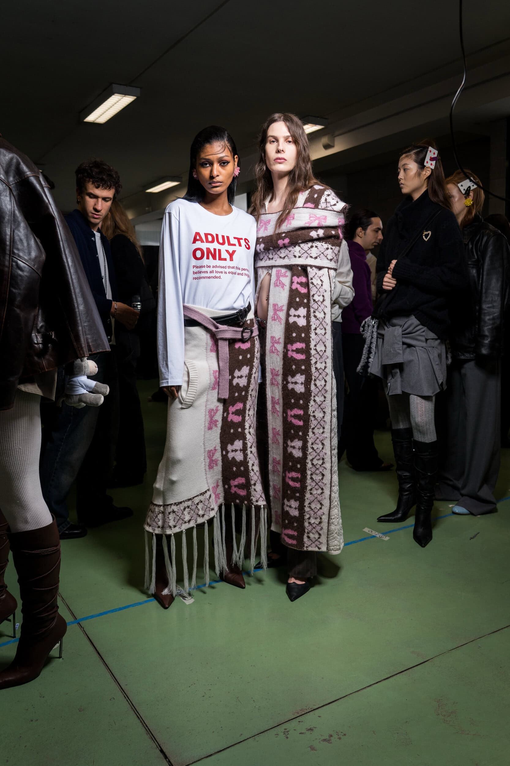 Marco Rambaldi Fall 2025 Fashion Show Backstage