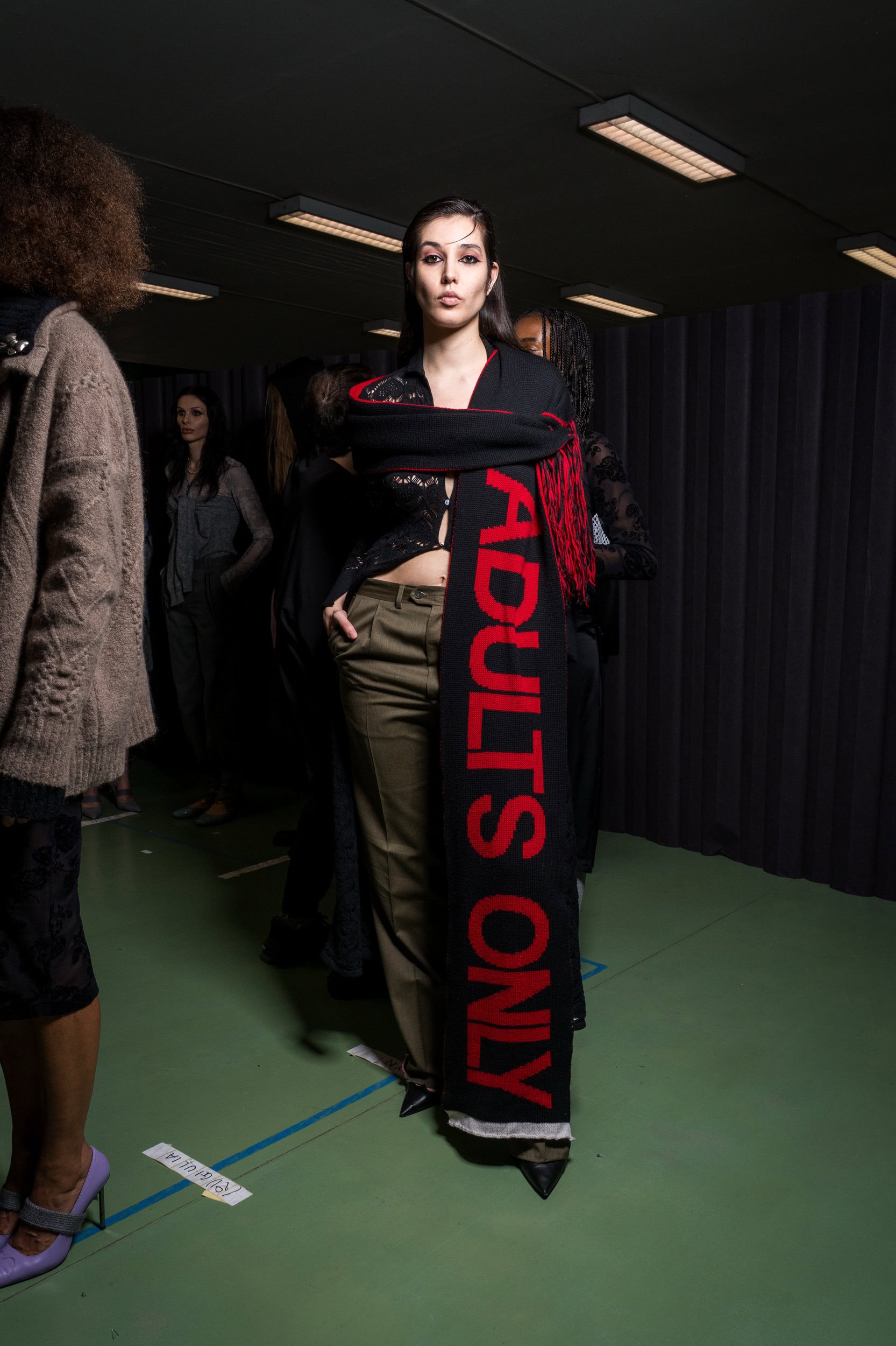 Marco Rambaldi Fall 2025 Fashion Show Backstage