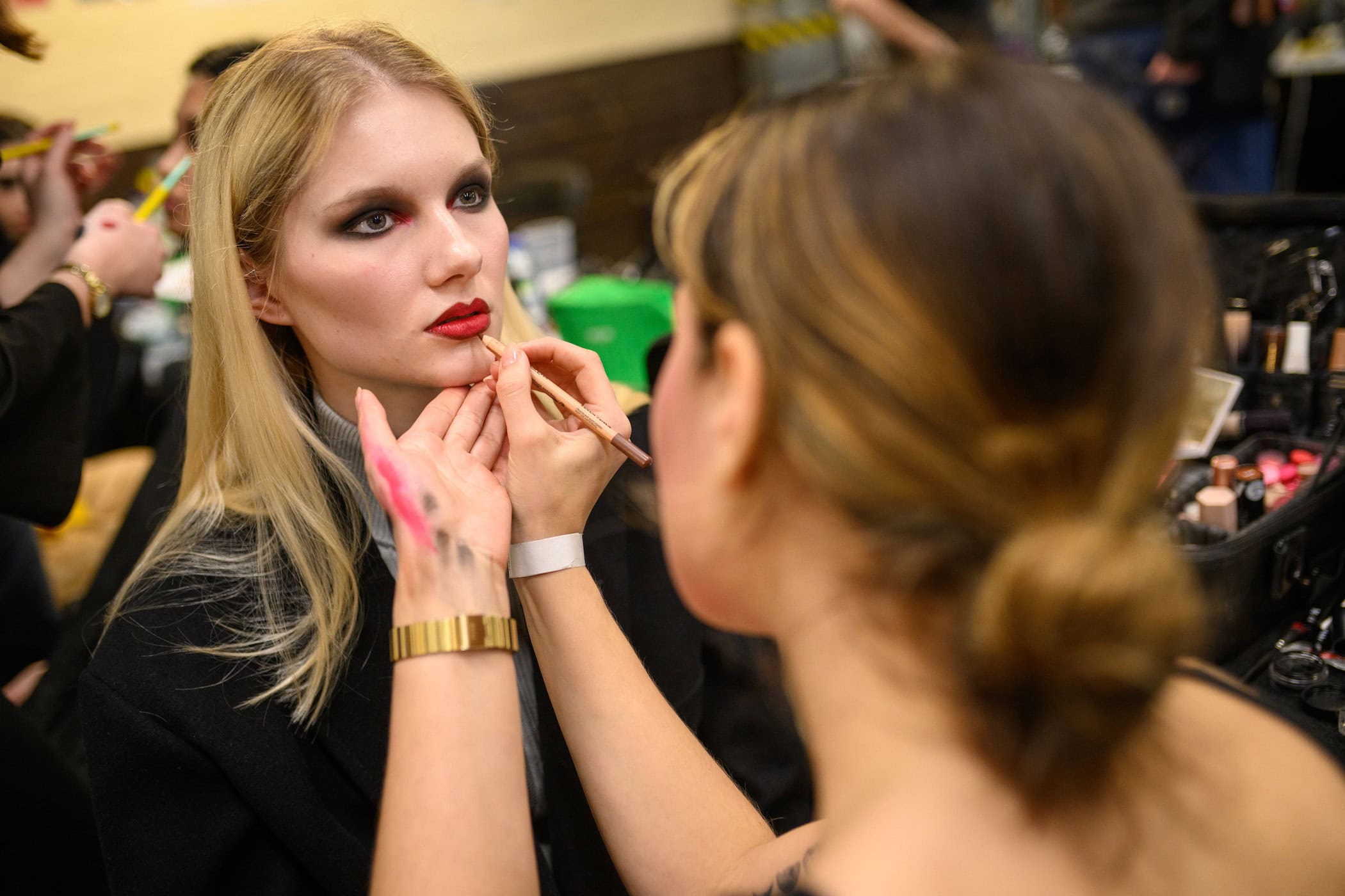 Mark Fast Fall 2025 Fashion Show Backstage