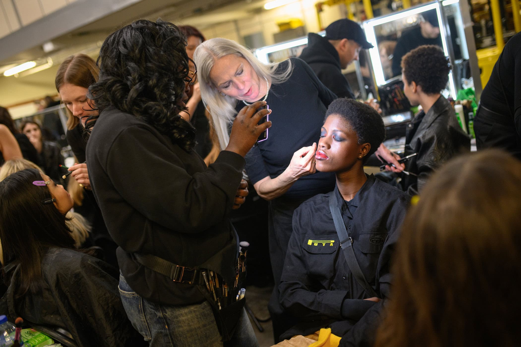 Mark Fast Fall 2025 Fashion Show Backstage