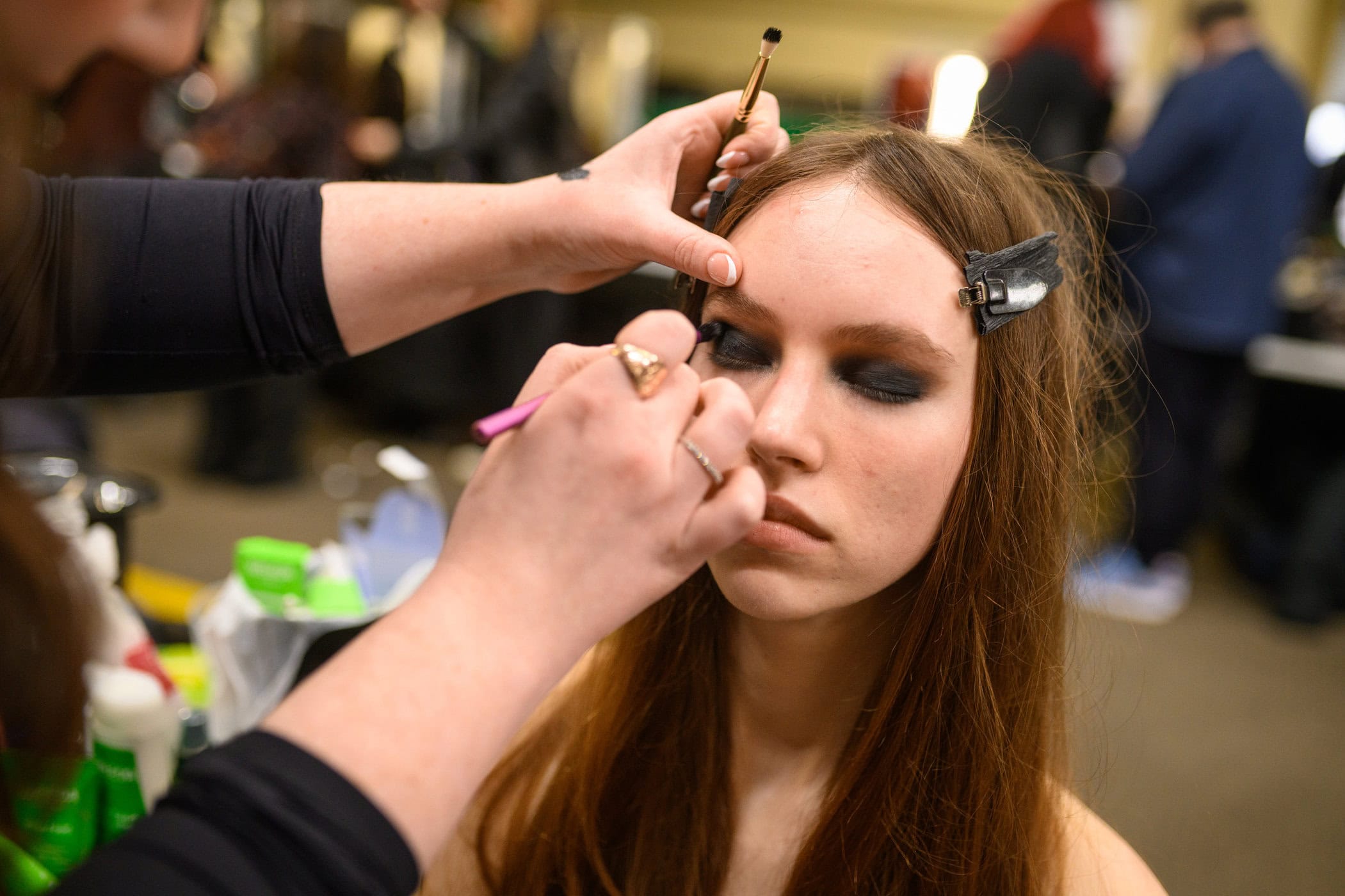 Mark Fast Fall 2025 Fashion Show Backstage