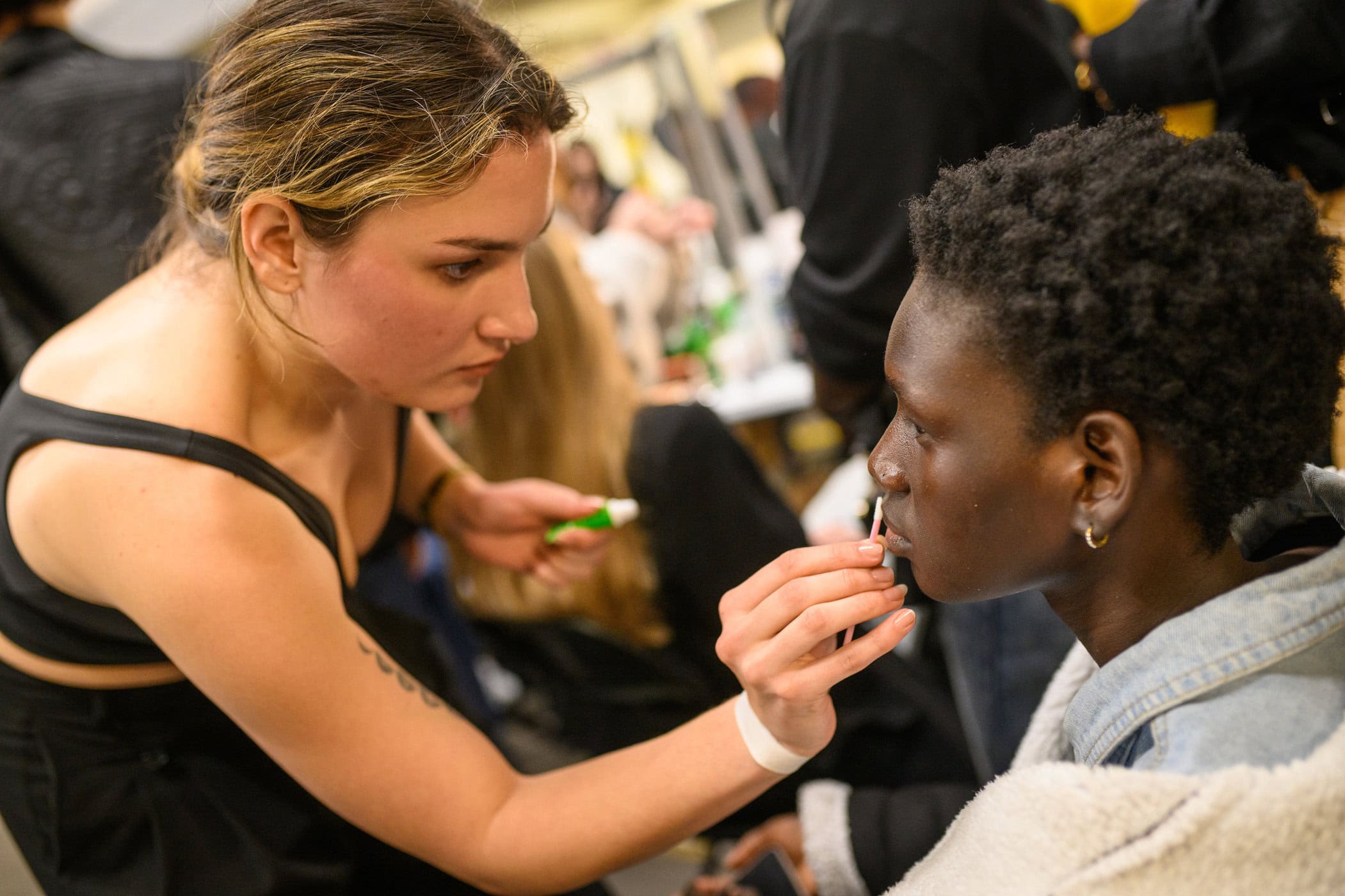 Mark Fast Fall 2025 Fashion Show Backstage