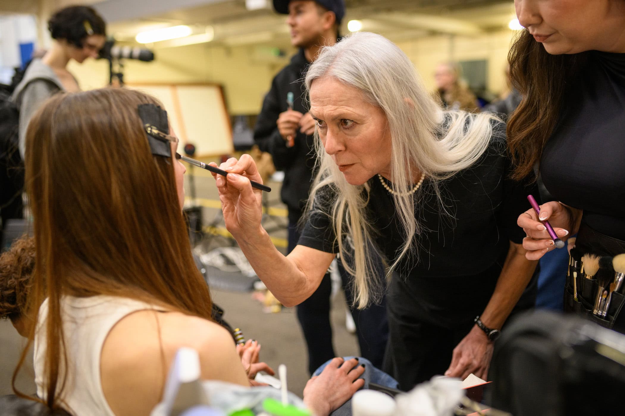 Mark Fast Fall 2025 Fashion Show Backstage