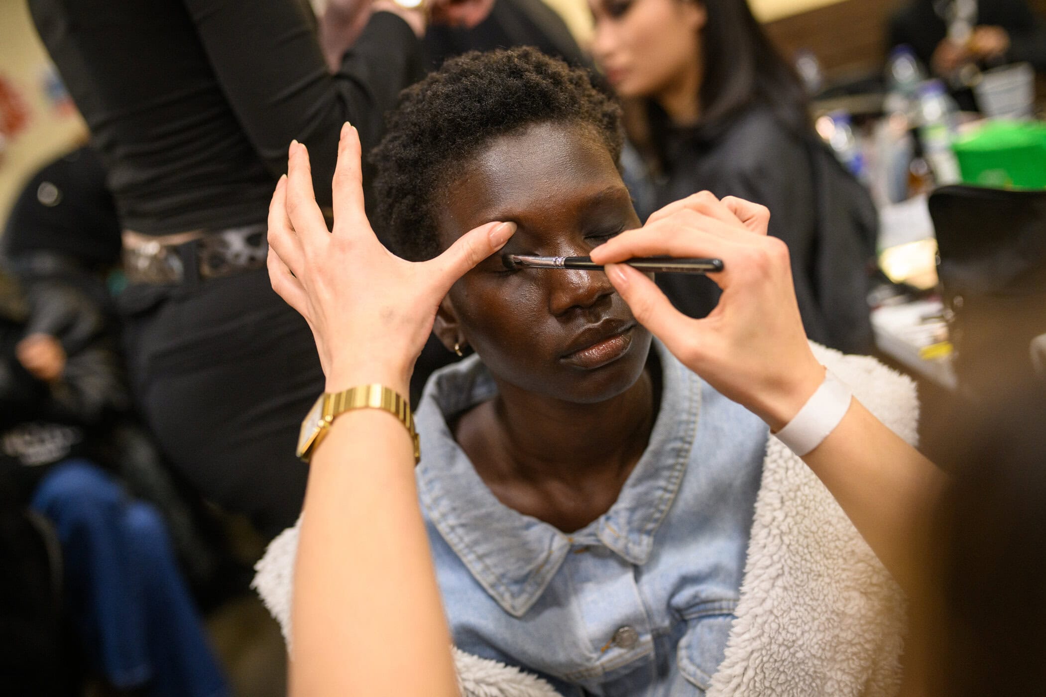 Mark Fast Fall 2025 Fashion Show Backstage