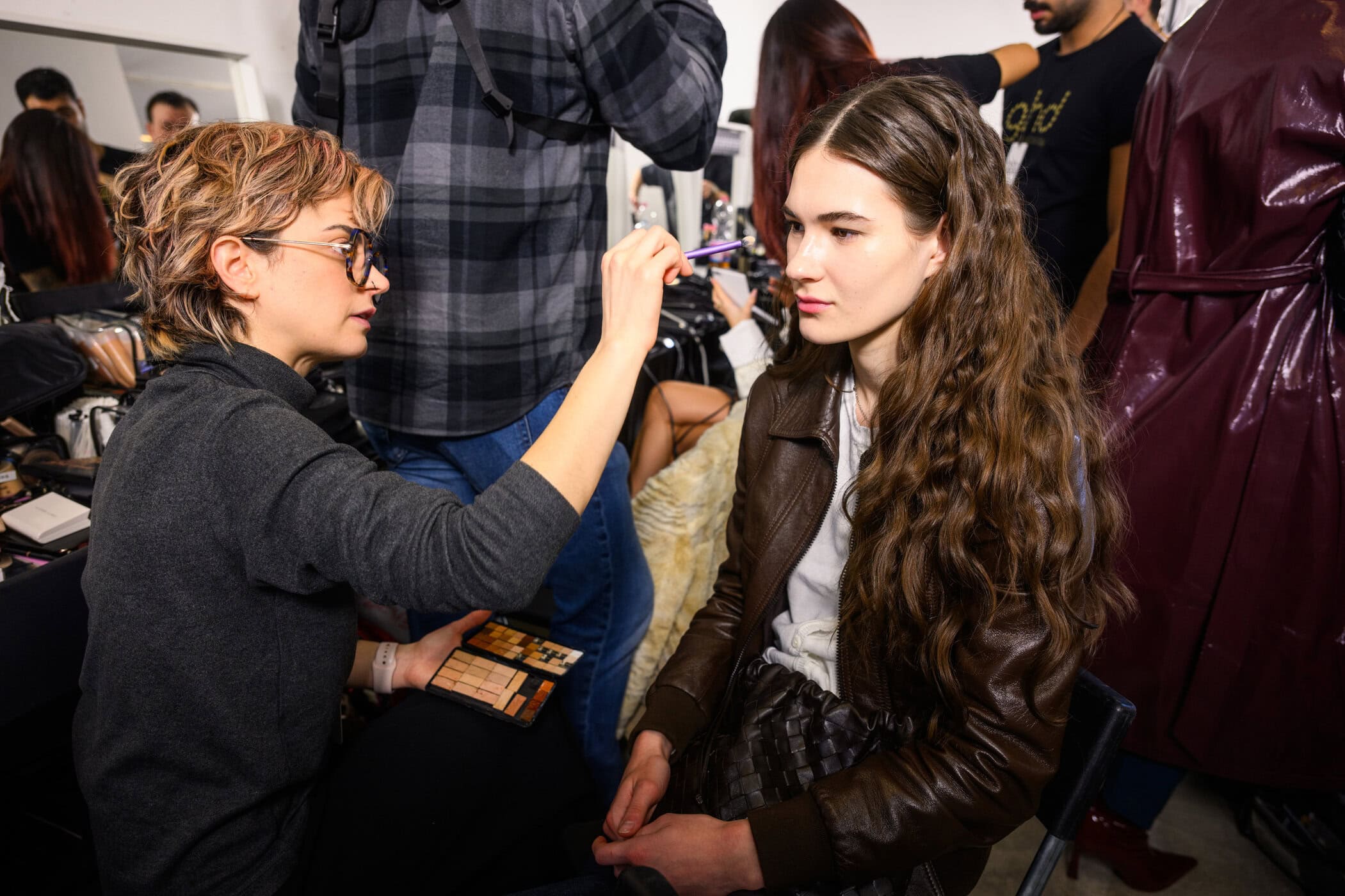 Max Mara Fall 2025 Fashion Show Backstage