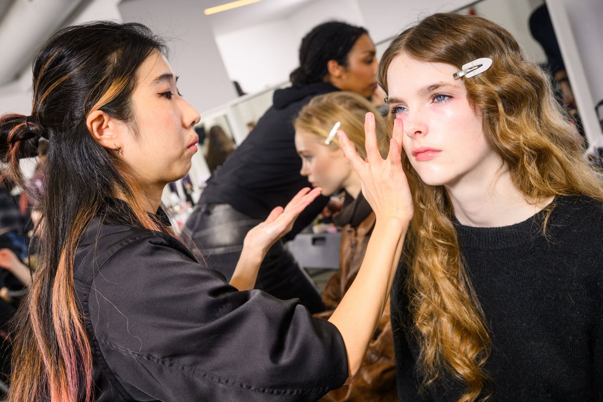 Max Mara Fall 2025 Fashion Show Backstage