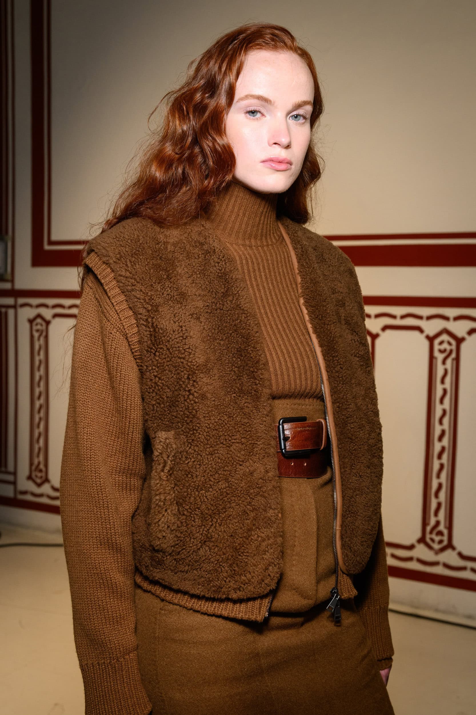 Max Mara Fall 2025 Fashion Show Backstage