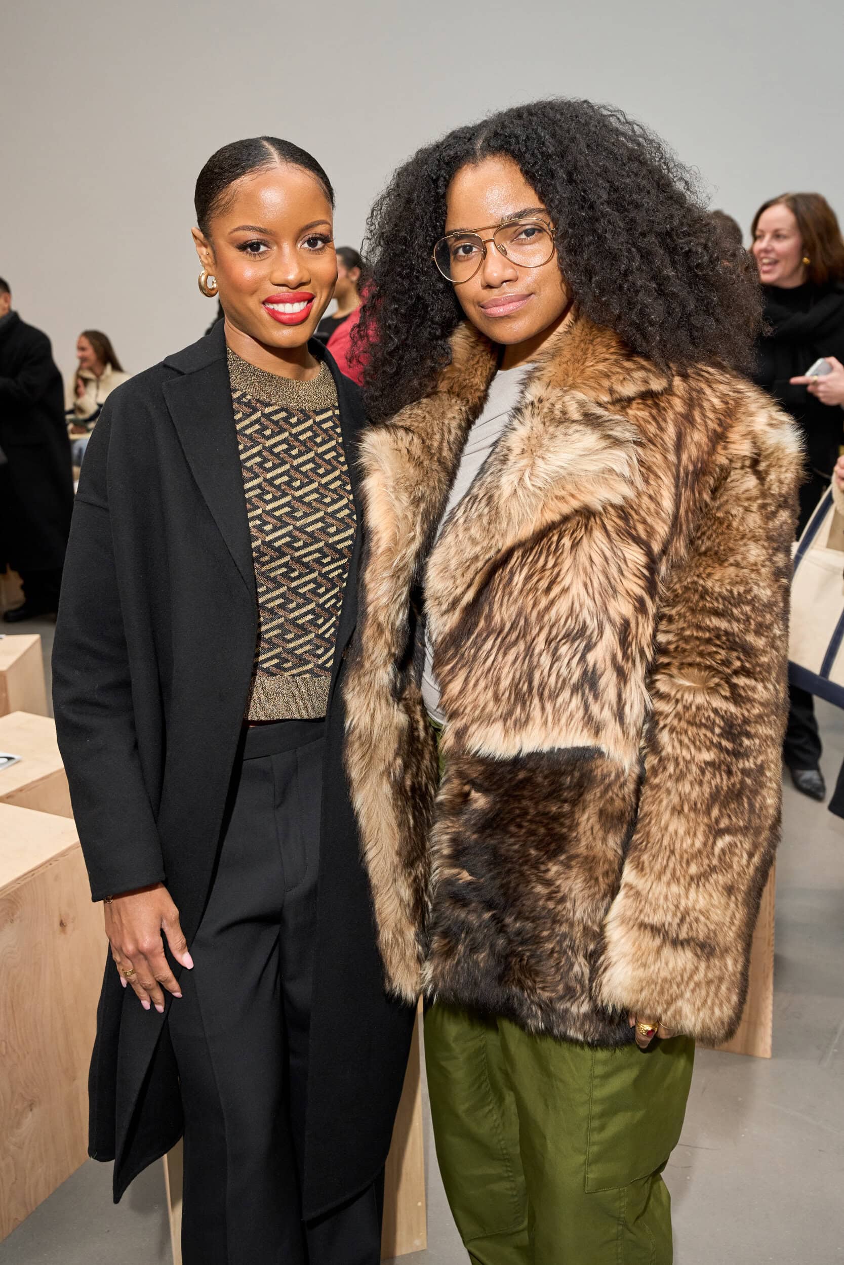 Brandon Maxwell  Fall 2025 Fashion Show Front Row