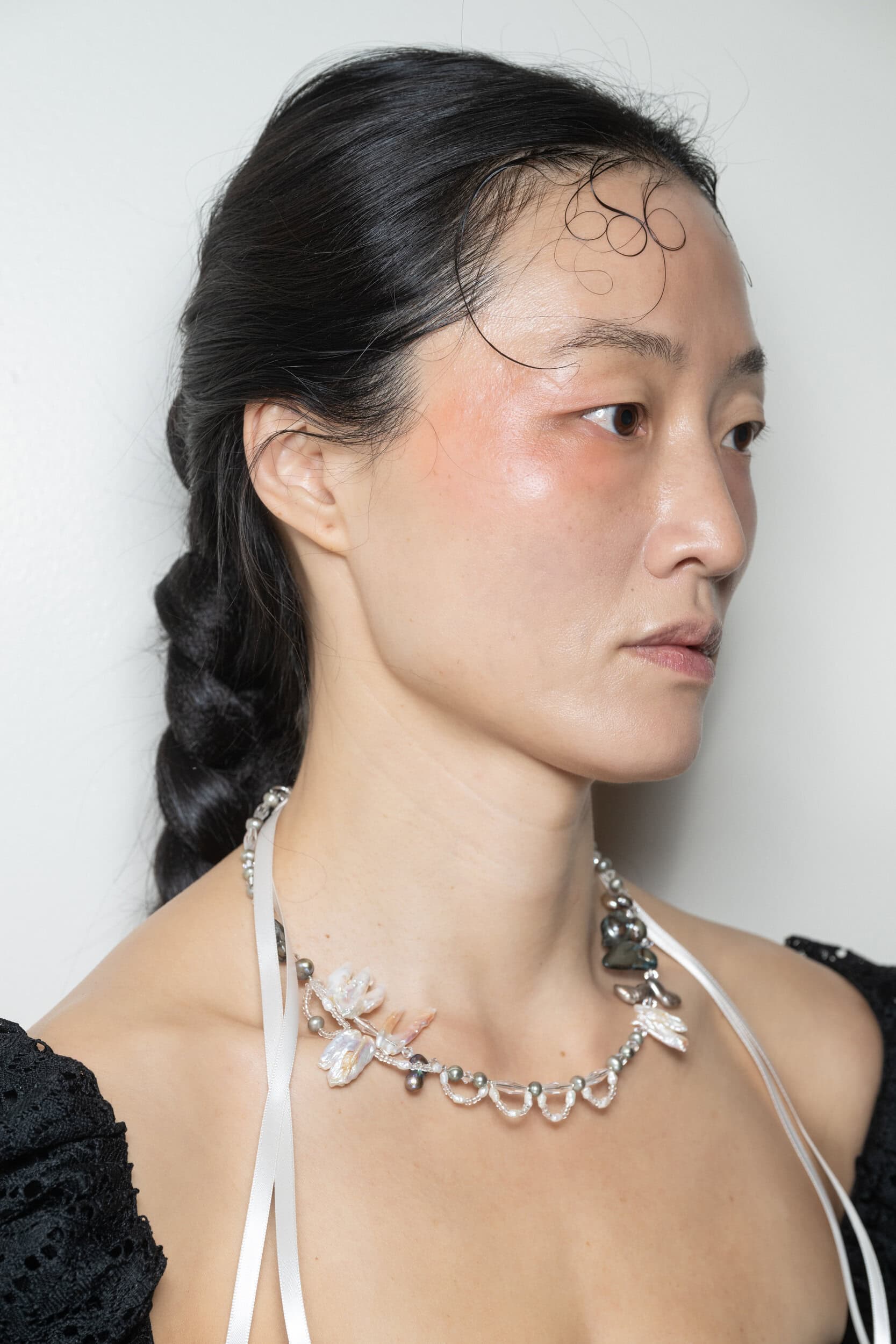 Meruert Tolegen  Fall 2025 Fashion Show Backstage