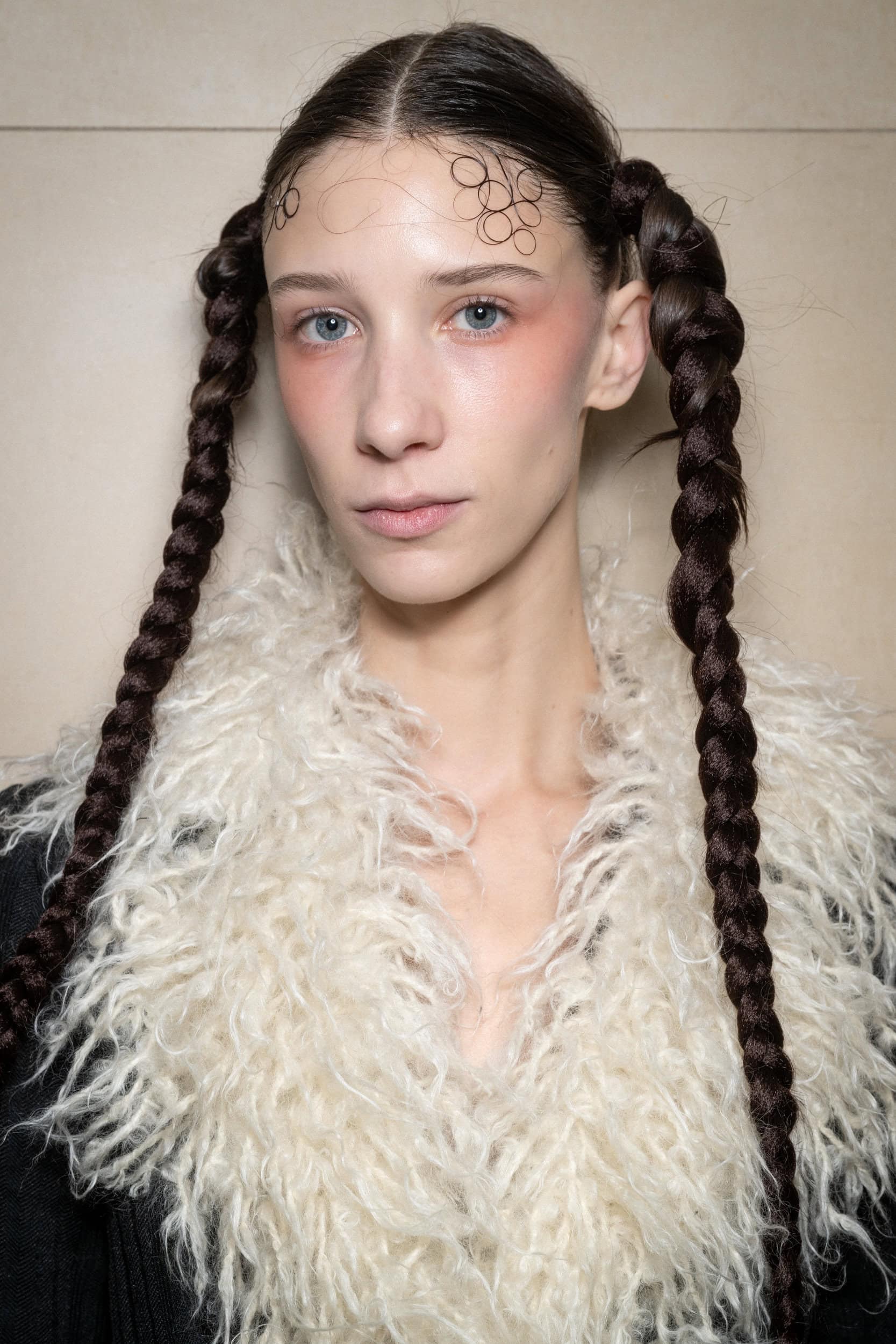 Meruert Tolegen  Fall 2025 Fashion Show Backstage