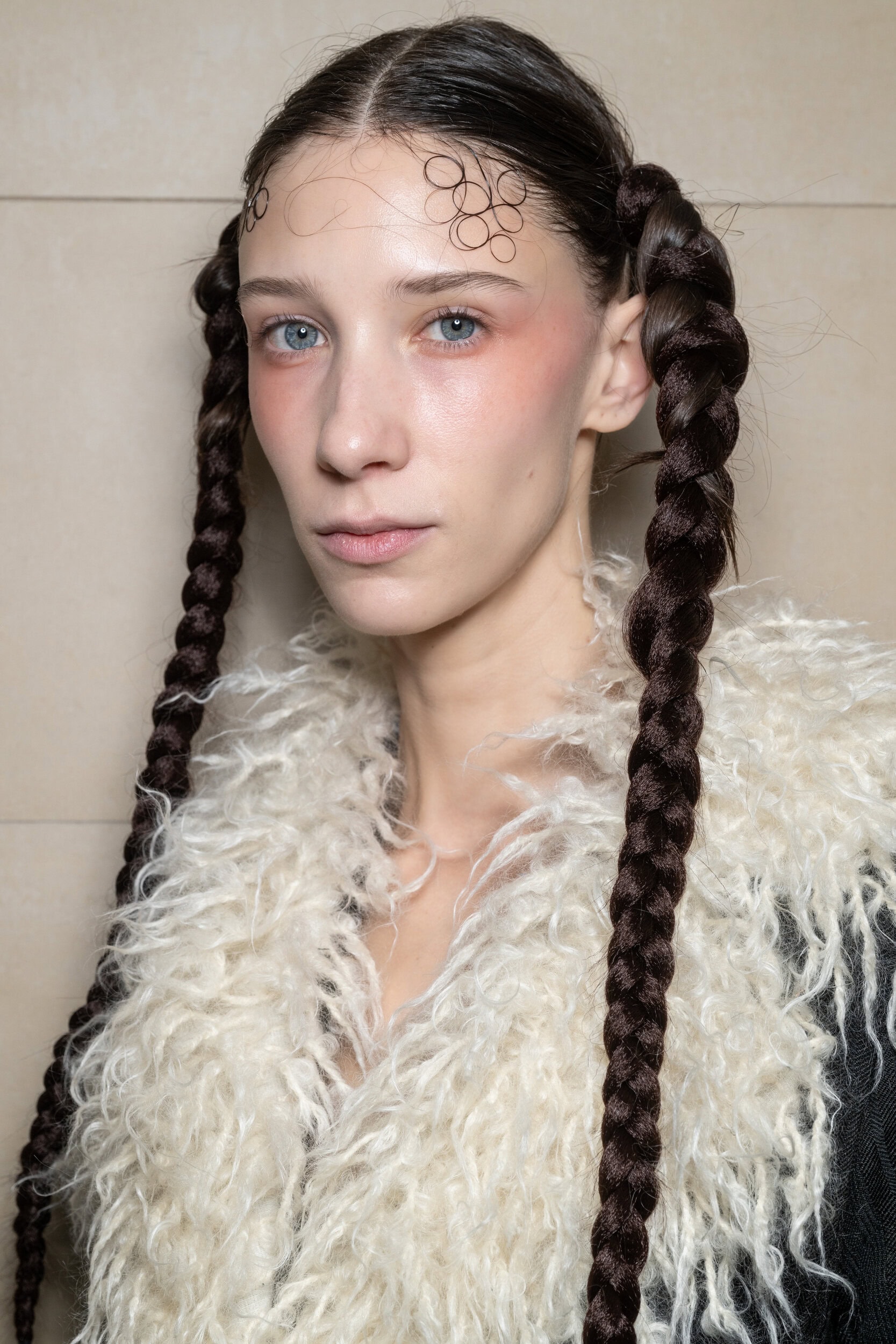 Meruert Tolegen  Fall 2025 Fashion Show Backstage