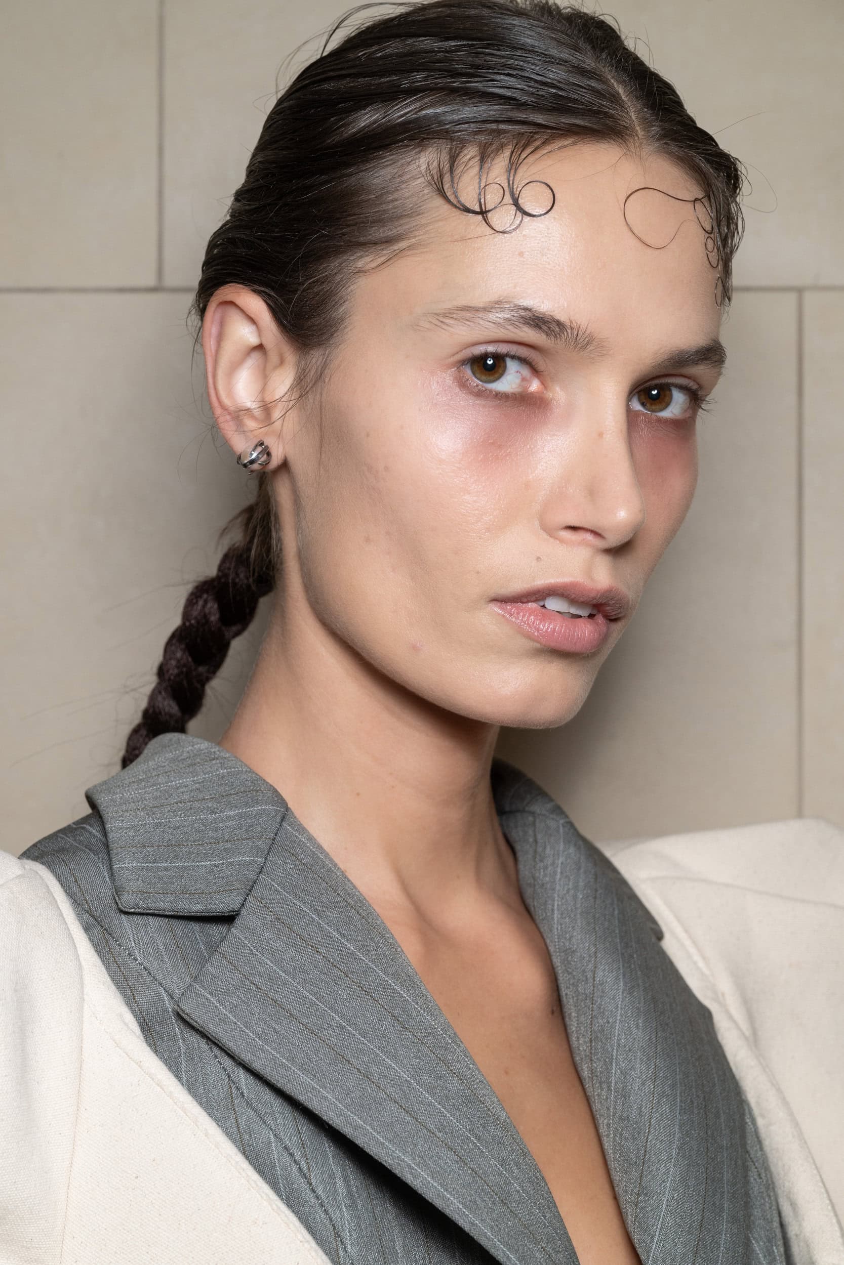 Meruert Tolegen  Fall 2025 Fashion Show Backstage