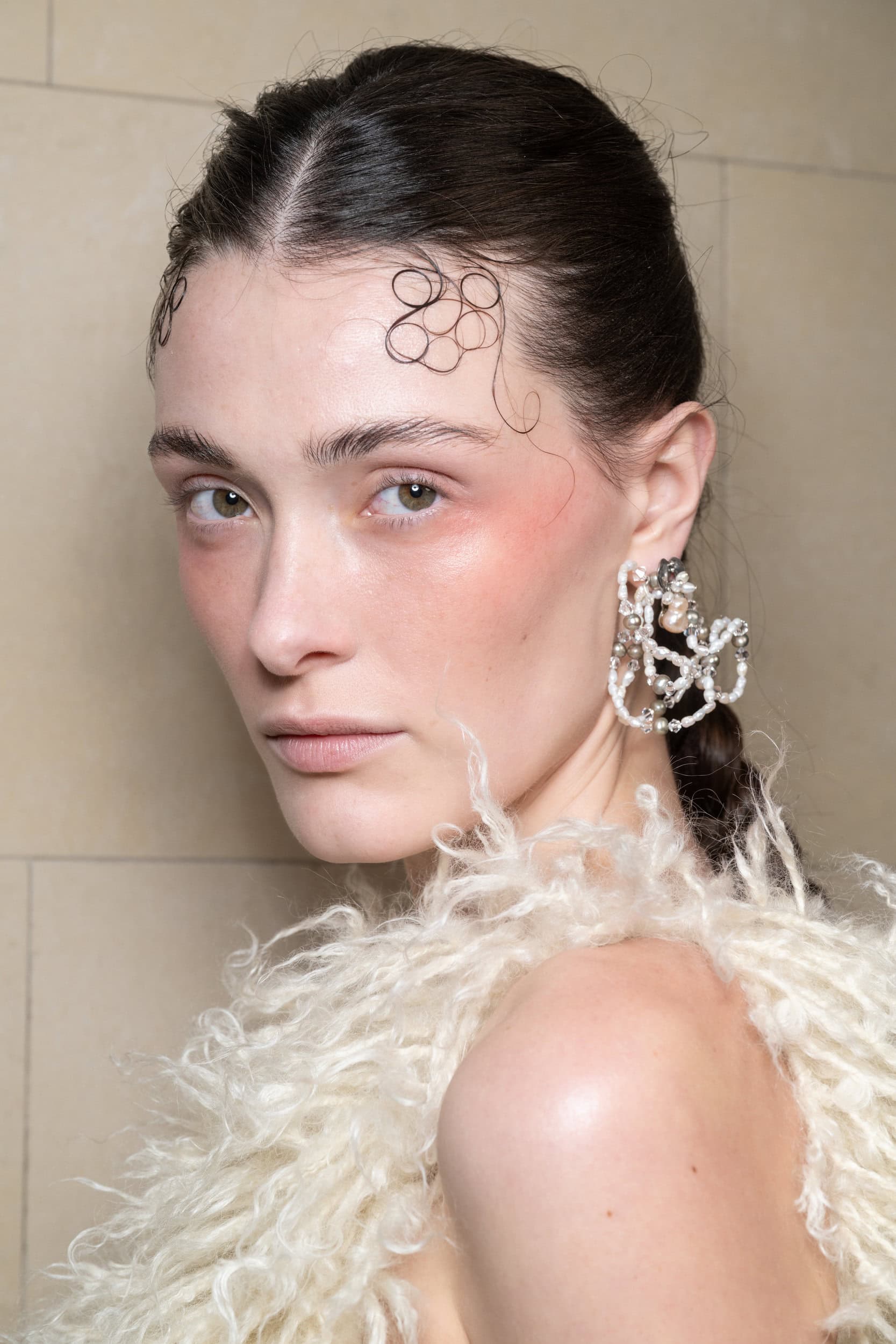 Meruert Tolegen  Fall 2025 Fashion Show Backstage