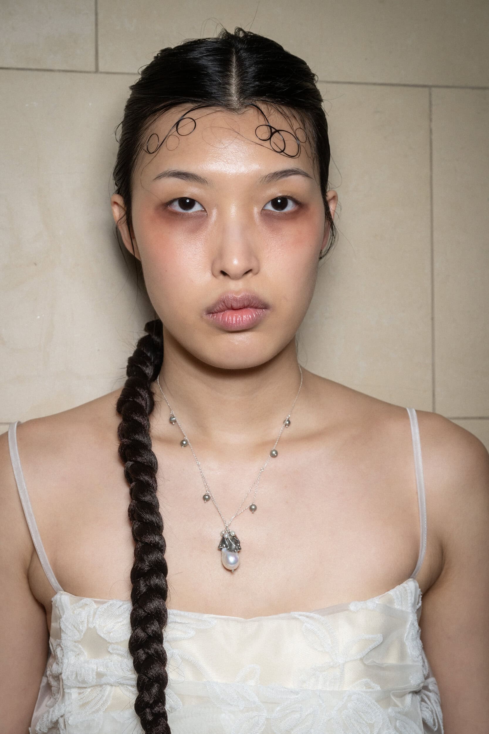 Meruert Tolegen  Fall 2025 Fashion Show Backstage