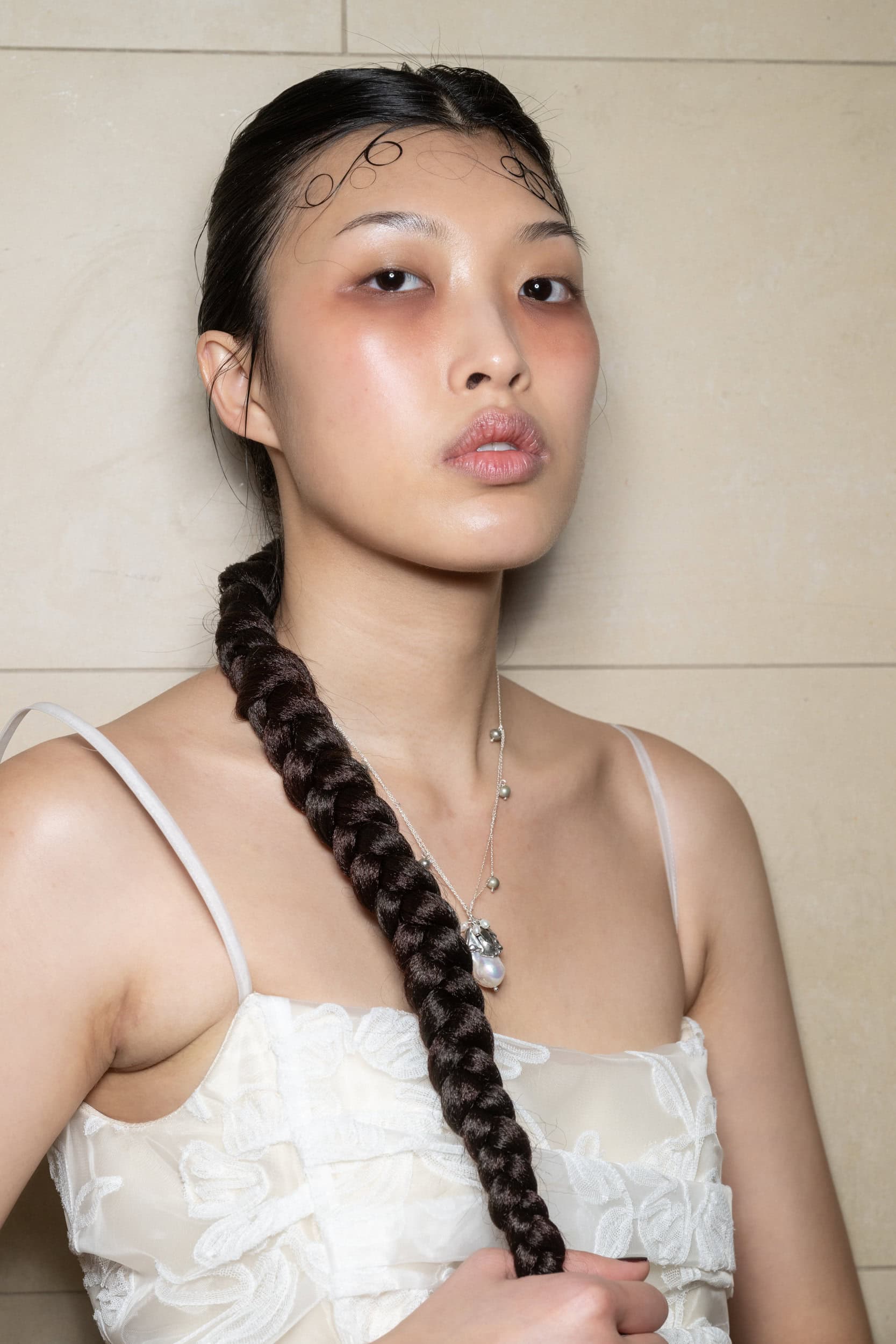 Meruert Tolegen  Fall 2025 Fashion Show Backstage