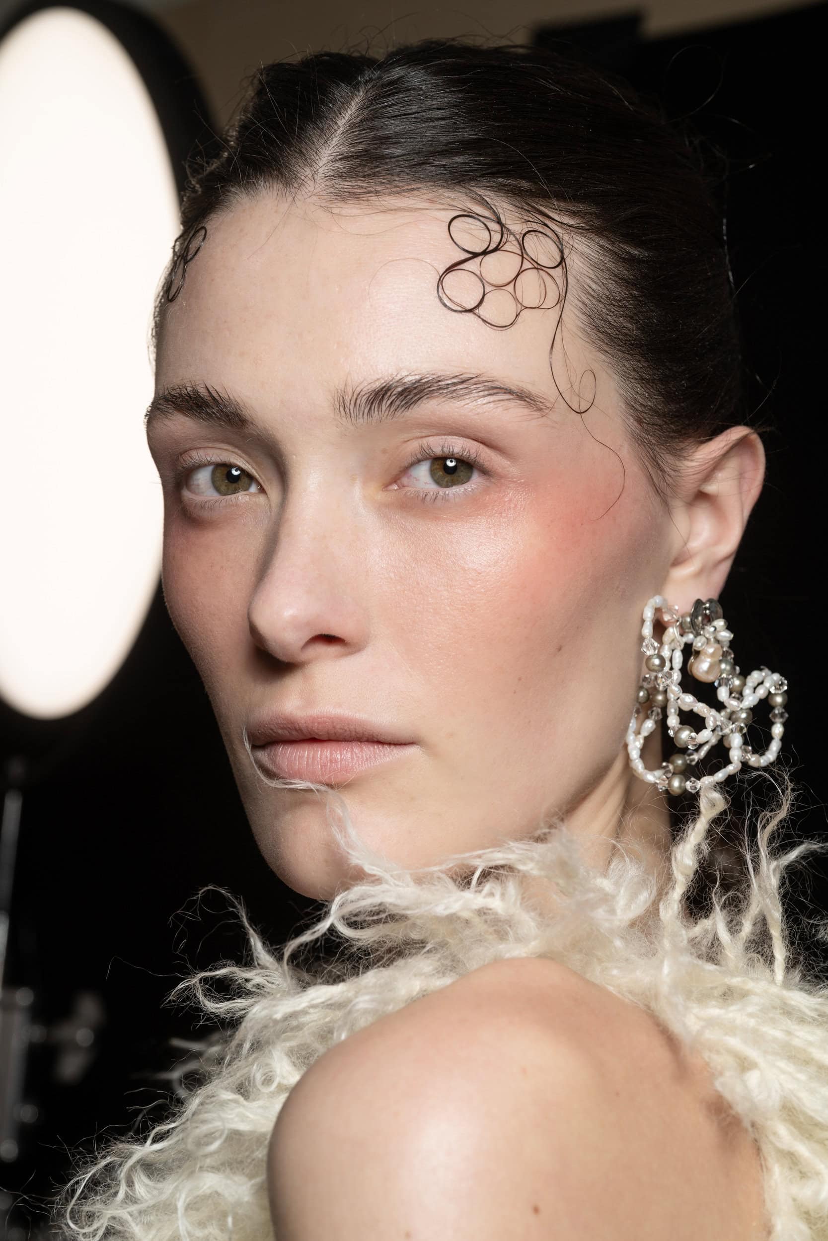 Meruert Tolegen  Fall 2025 Fashion Show Backstage