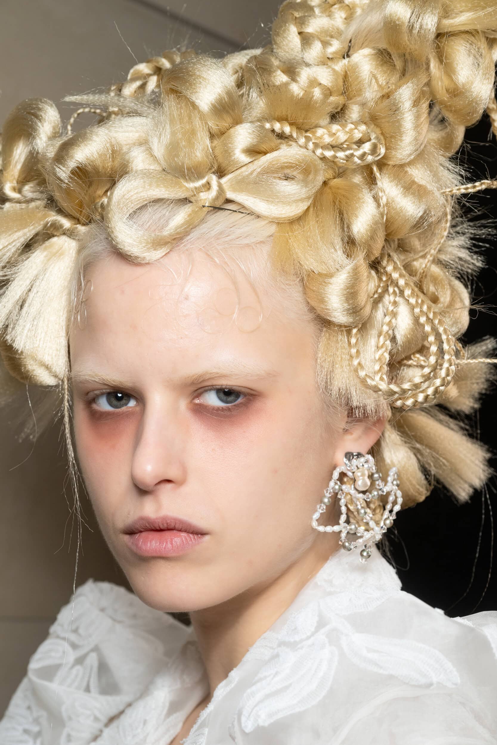 Meruert Tolegen  Fall 2025 Fashion Show Backstage