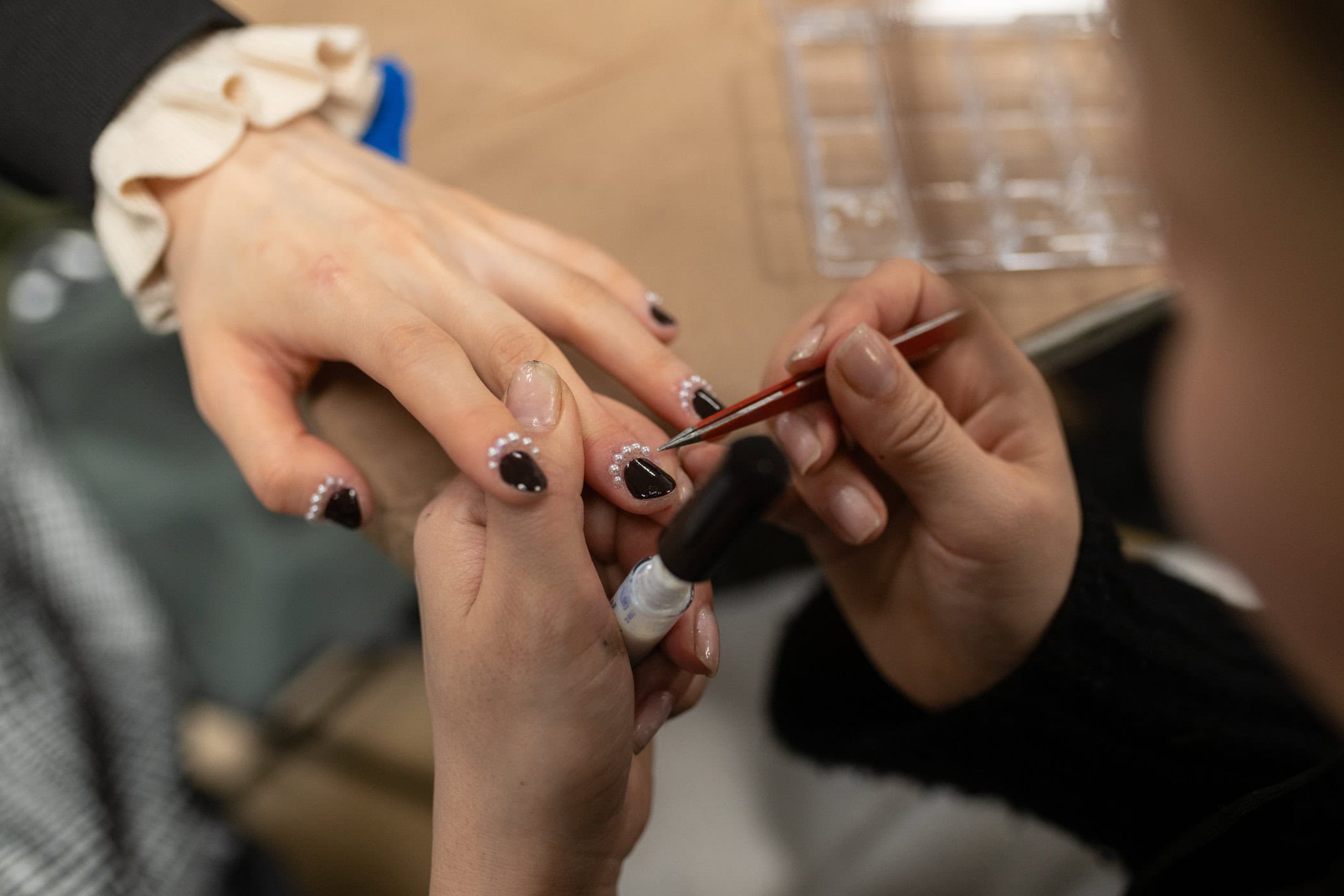 Meruert Tolegen  Fall 2025 Fashion Show Backstage