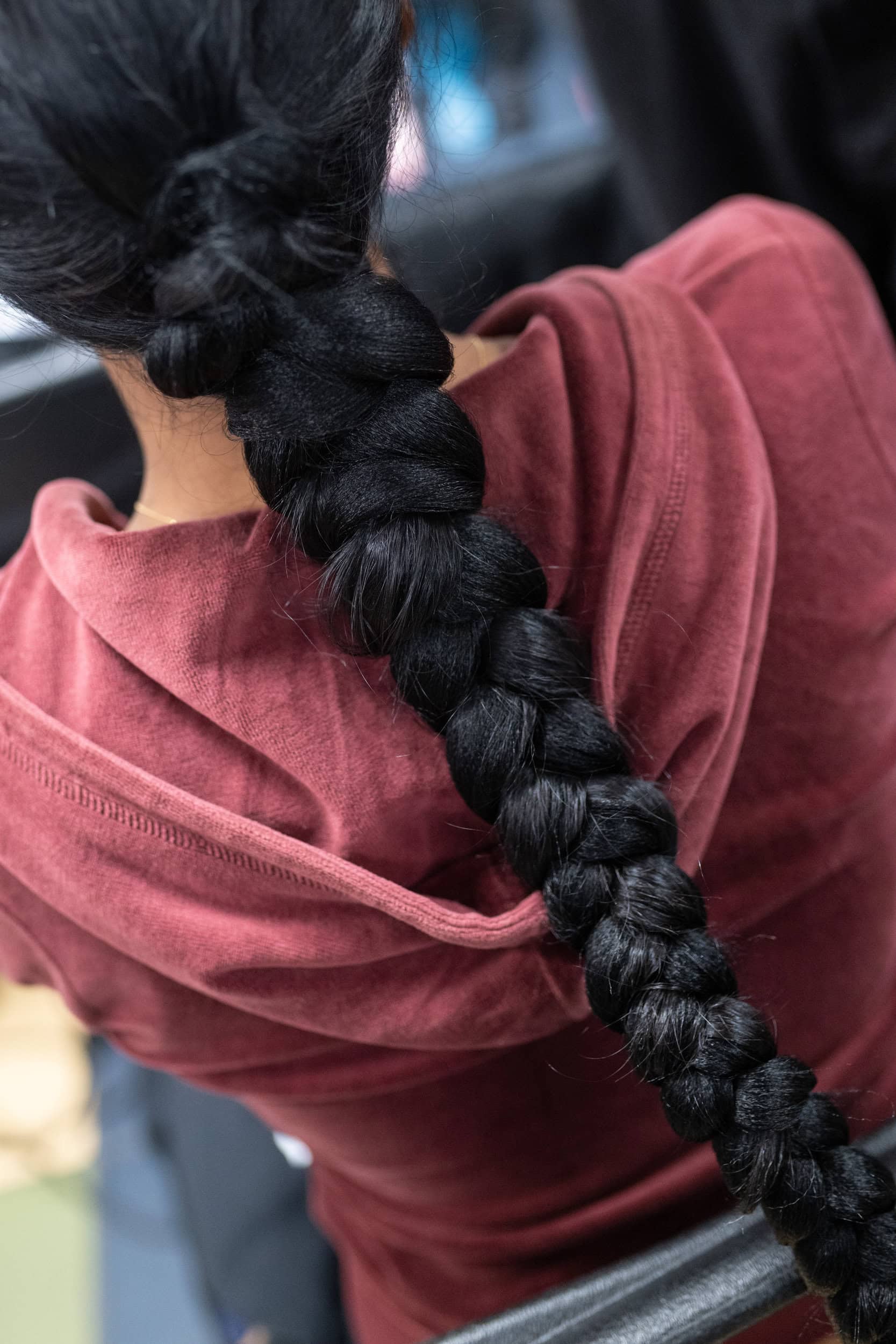 Meruert Tolegen  Fall 2025 Fashion Show Backstage