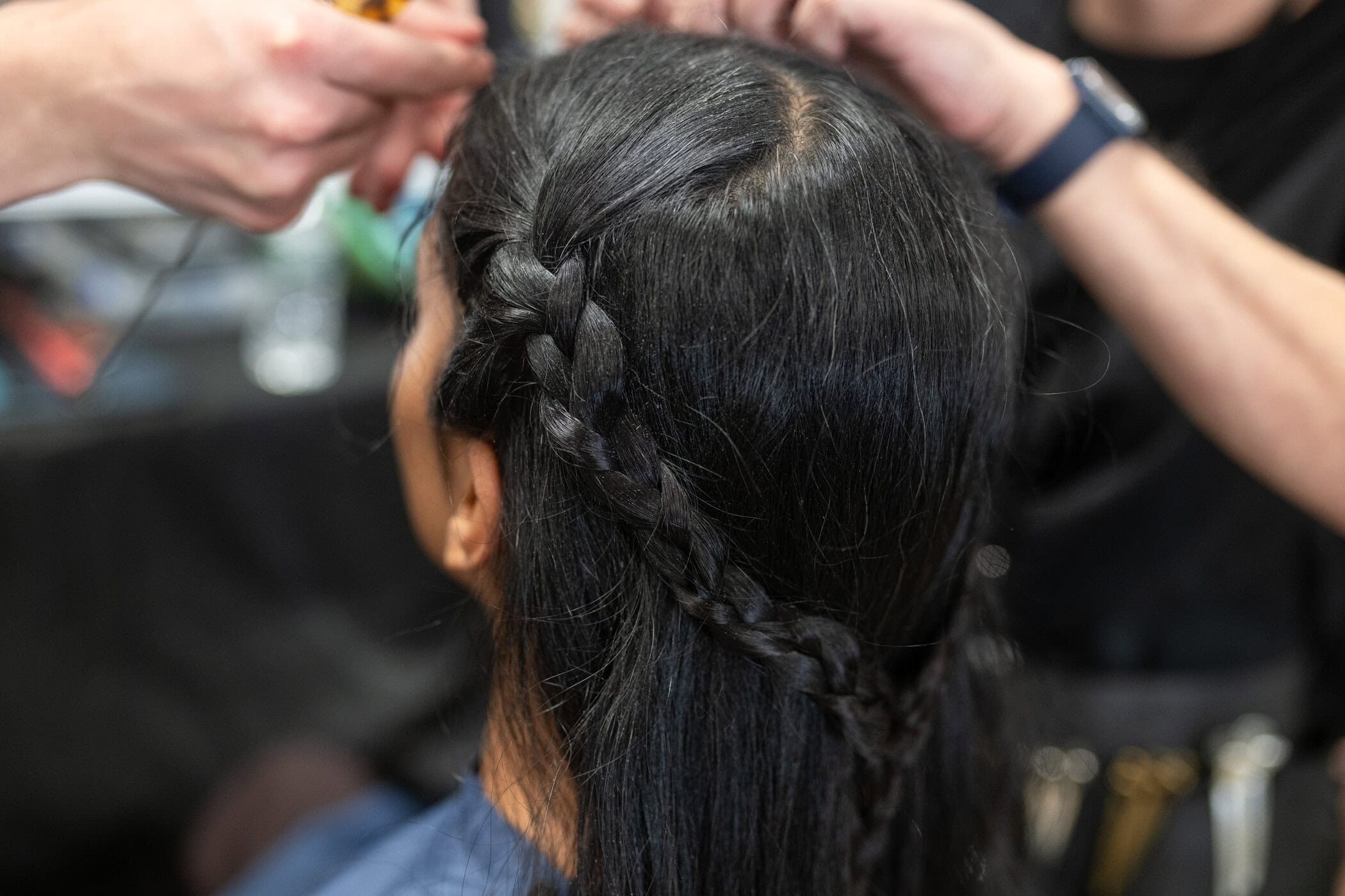 Meruert Tolegen  Fall 2025 Fashion Show Backstage