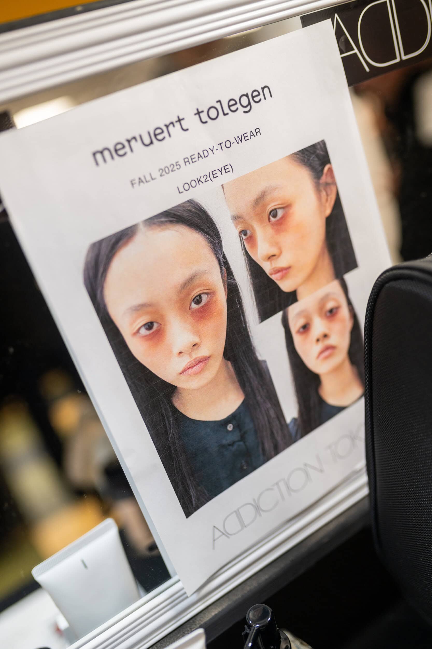 Meruert Tolegen  Fall 2025 Fashion Show Backstage