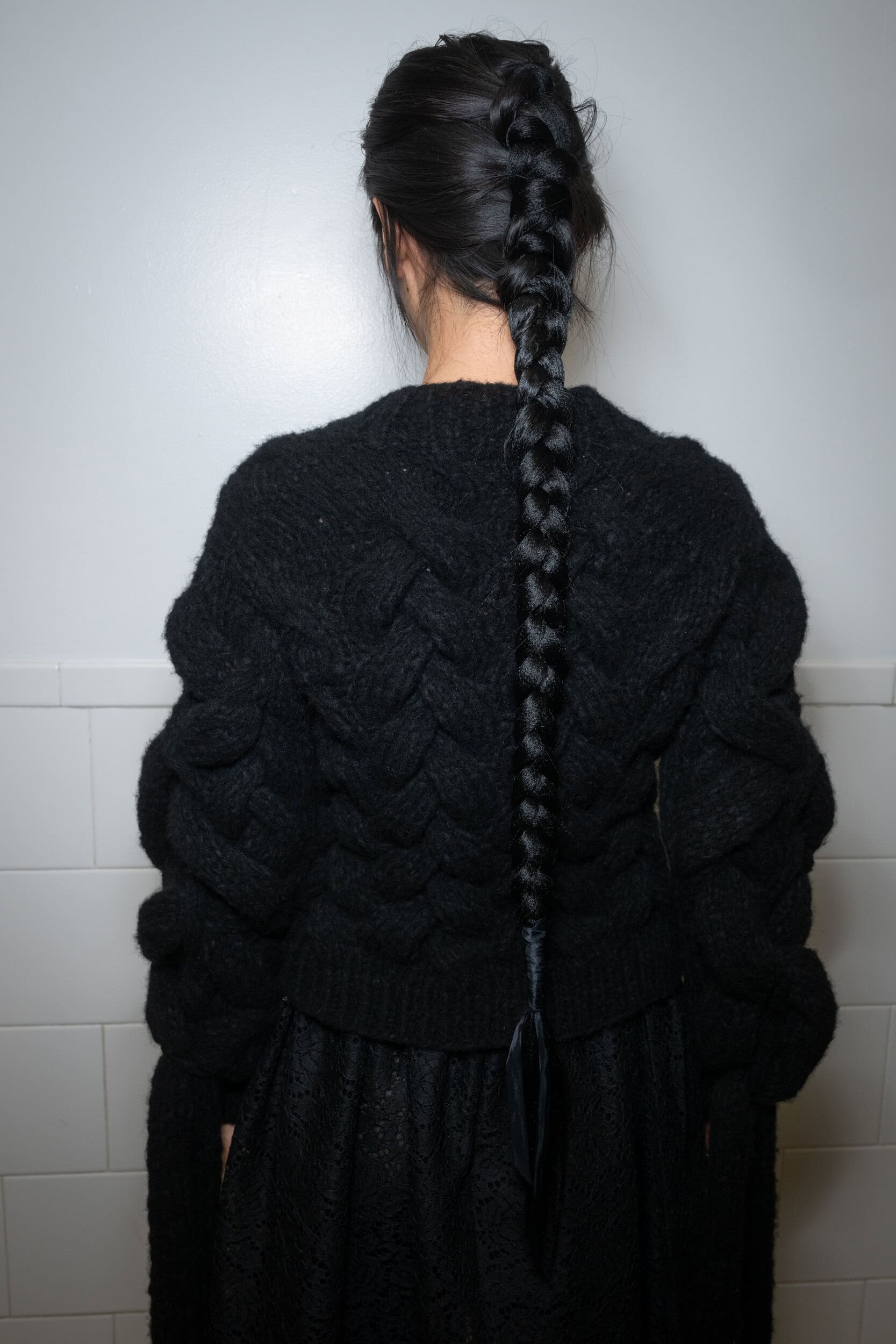 Meruert Tolegen  Fall 2025 Fashion Show Backstage